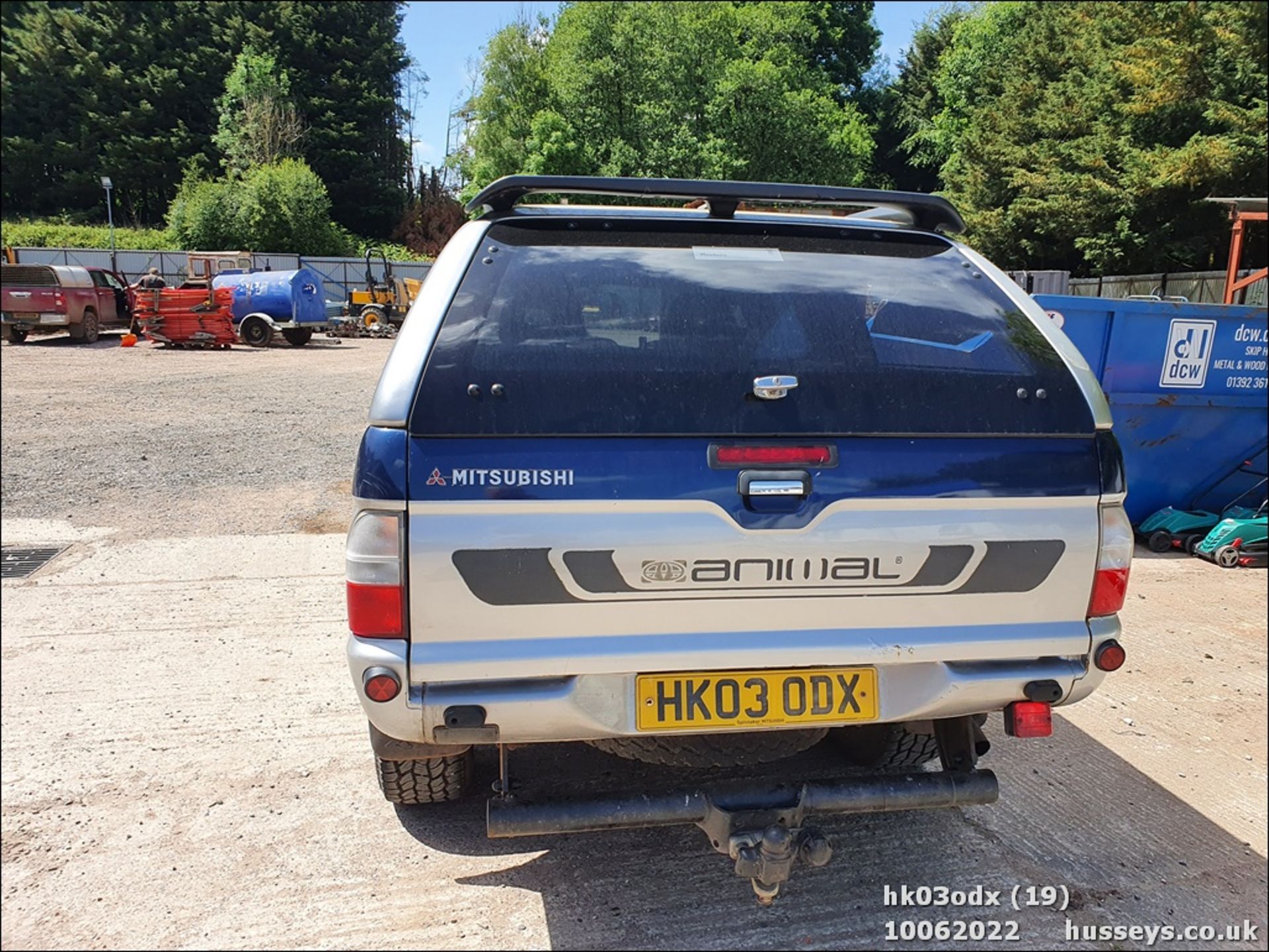 03/03 MITSUBISHI L200 ANIMAL LWB 4WD - 2477cc 2dr 4x4 (Blue/silver, 91k) - Image 19 of 29