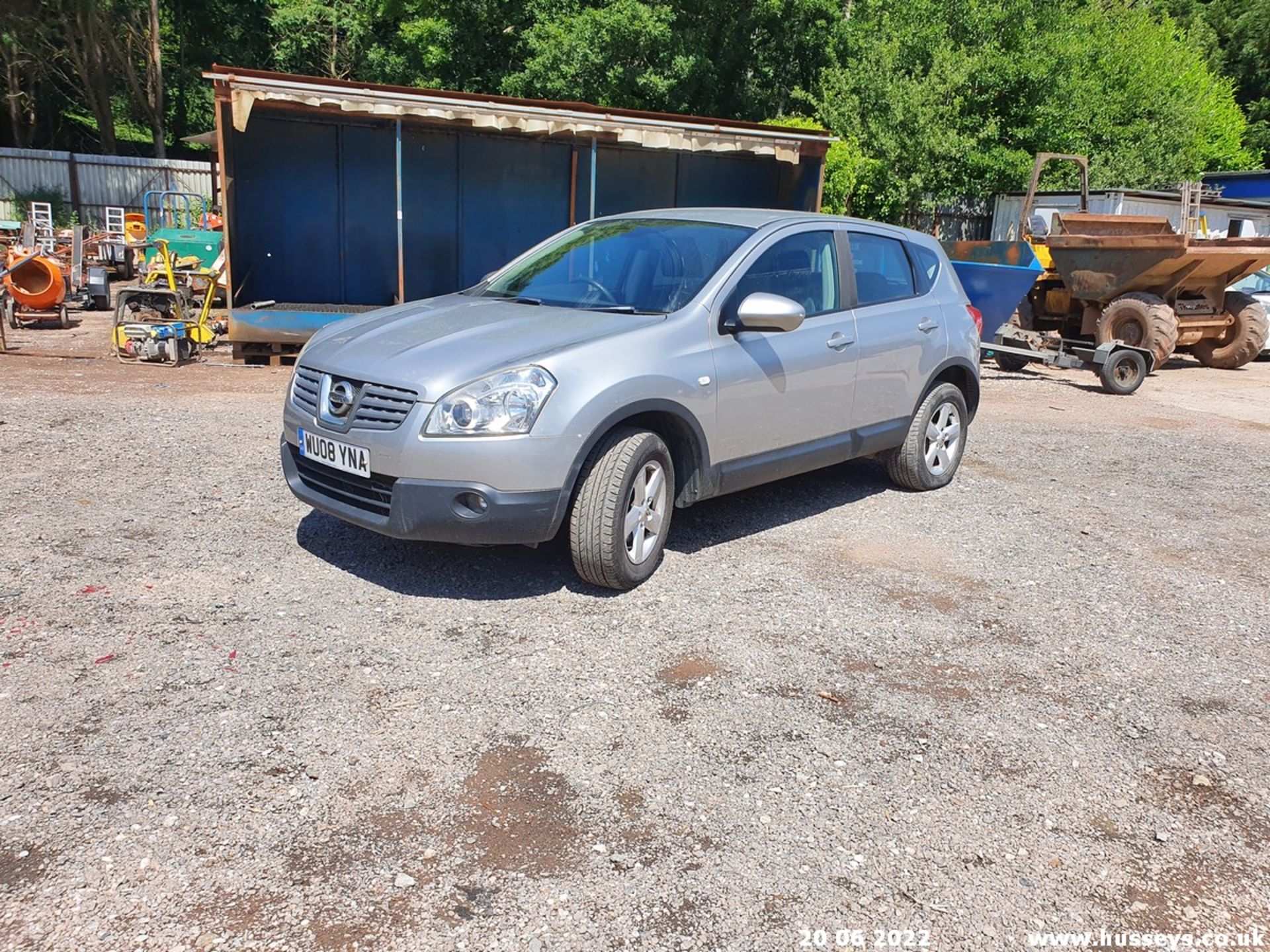 08/08 NISSAN QASHQAI ACENTA DCI 2WD - 1461cc 5dr Hatchback (Silver, 142k) - Image 37 of 38