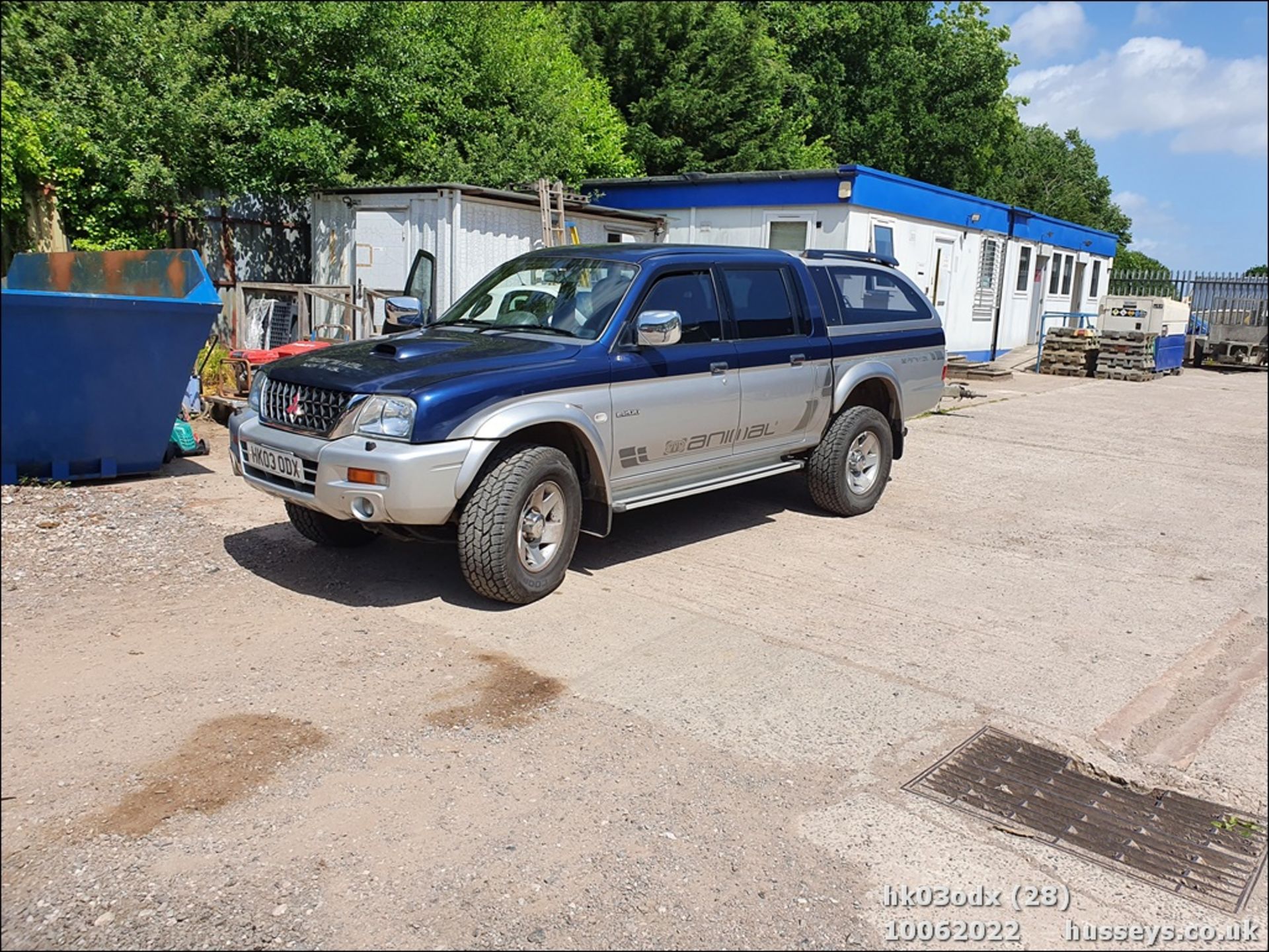 03/03 MITSUBISHI L200 ANIMAL LWB 4WD - 2477cc 2dr 4x4 (Blue/silver, 91k) - Image 28 of 29