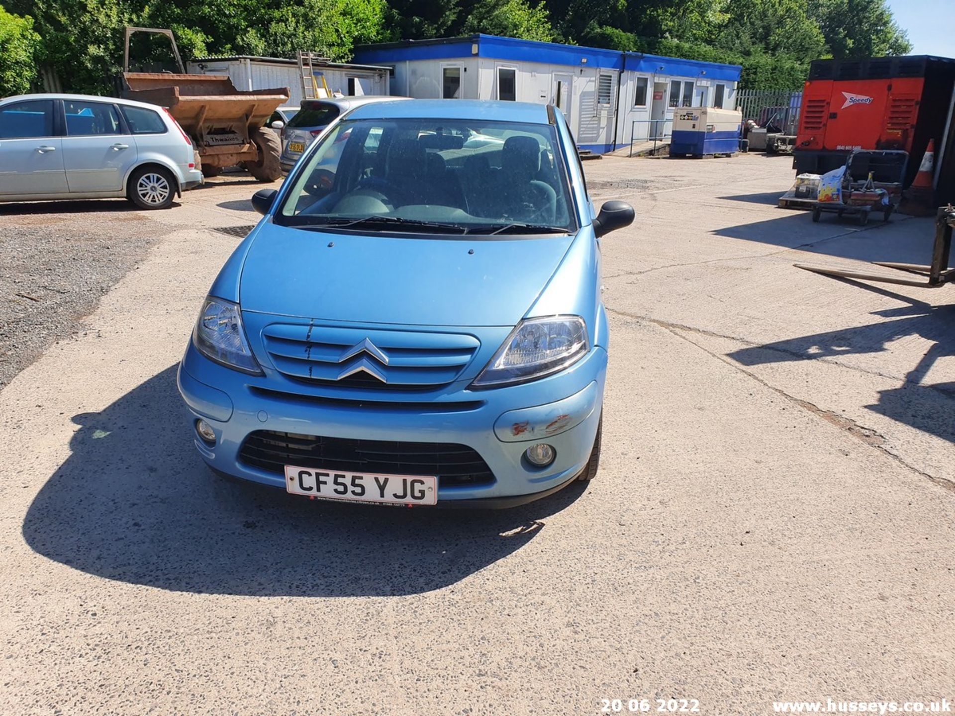 06/55 CITROEN C3 SX AUTO - 1587cc 5dr Hatchback (Blue, 75k) - Image 7 of 36