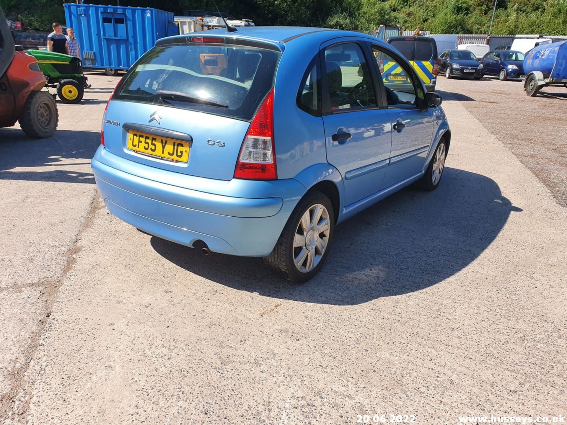 06/55 CITROEN C3 SX AUTO - 1587cc 5dr Hatchback (Blue, 75k) - Image 20 of 36