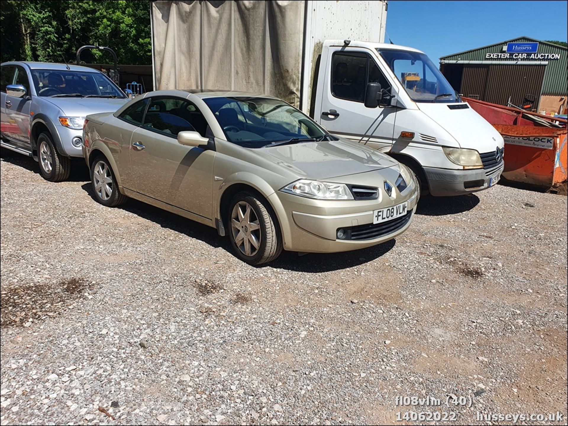 08/08 RENAULT MEGANE DYNAMIQUE DCI 106 - 1461cc 2dr Convertible (Gold, 71k) - Image 40 of 43