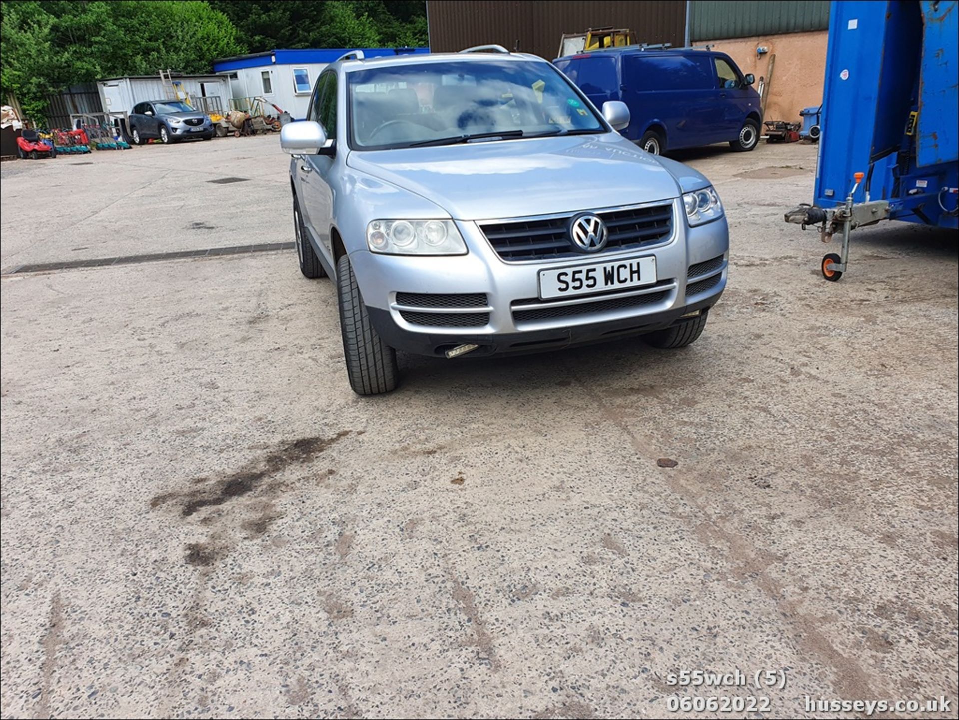 2003 VOLKSWAGEN TOUAREG TDI - 2461cc 5dr Estate (Silver, 115k) - Image 5 of 42