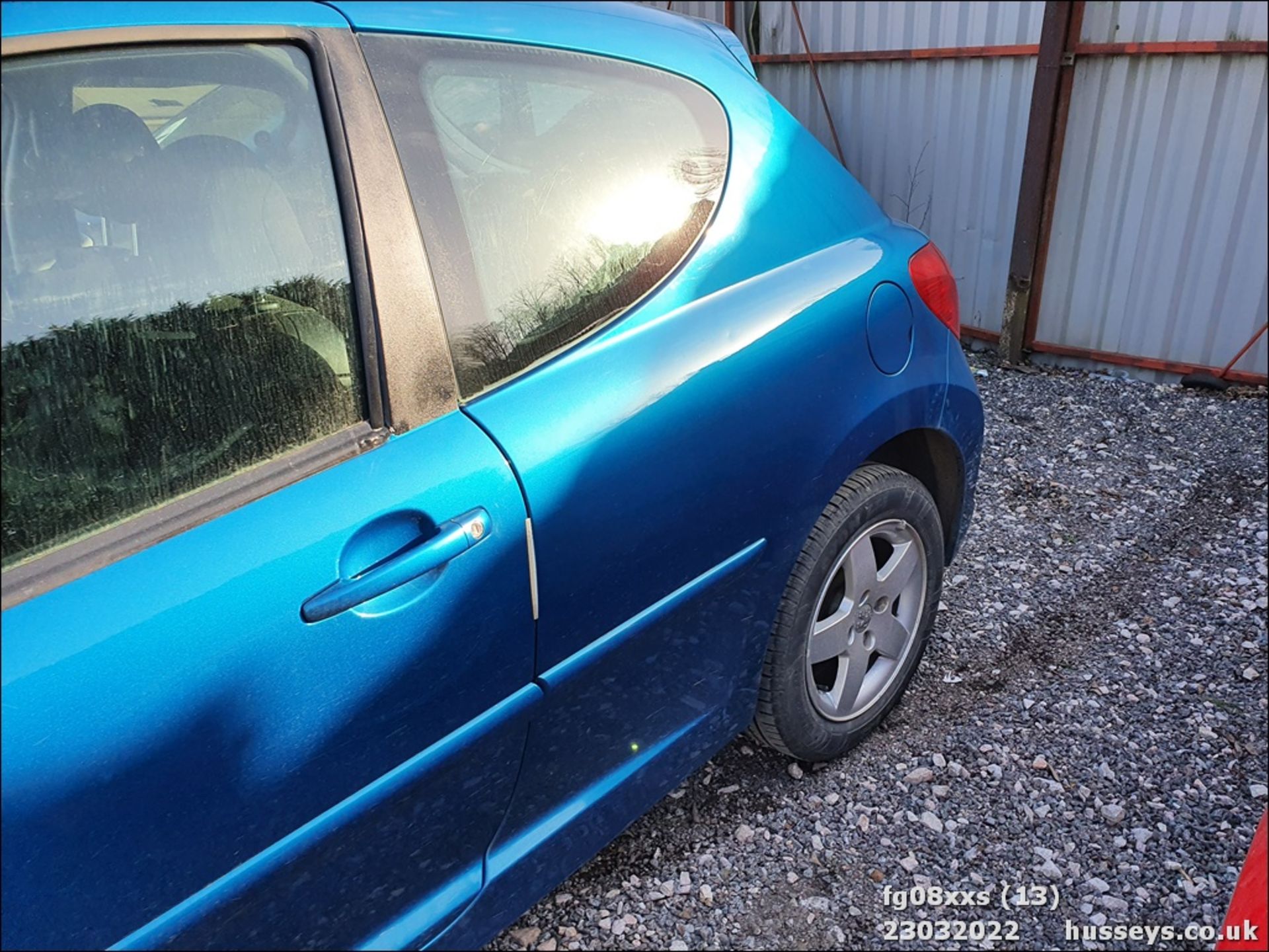 08/08 PEUGEOT 207 SPORT - 1397cc 3dr Hatchback (Blue) - Image 13 of 26