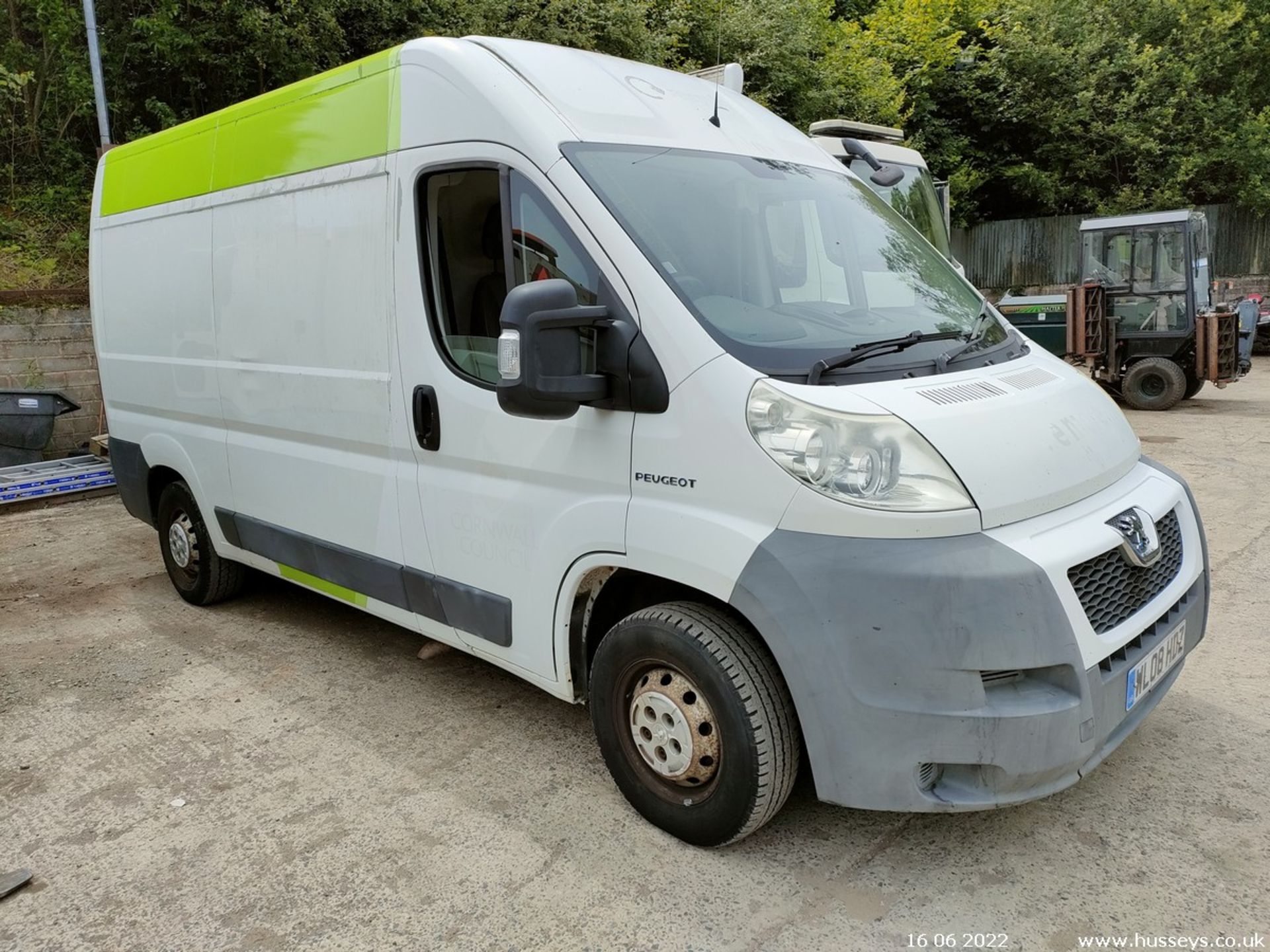 08/08 PEUGEOT BOXER 333 MWB - 2198cc 5dr Van (White, 42k)