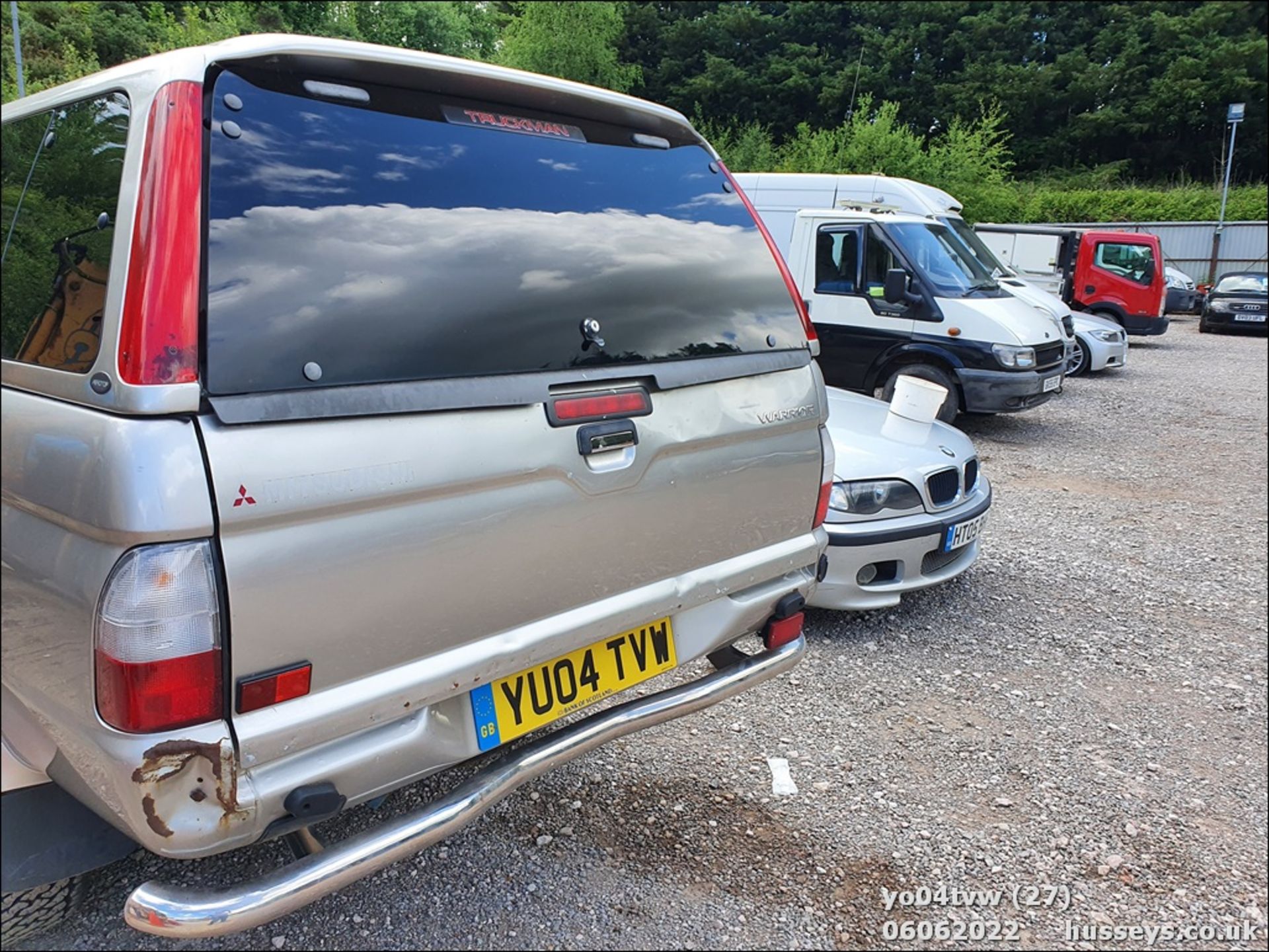 04/04 MITSUBISHI L200 WARRIOR LWB - 2477cc 2dr 4x4 (Silver, 140k) - Image 27 of 33