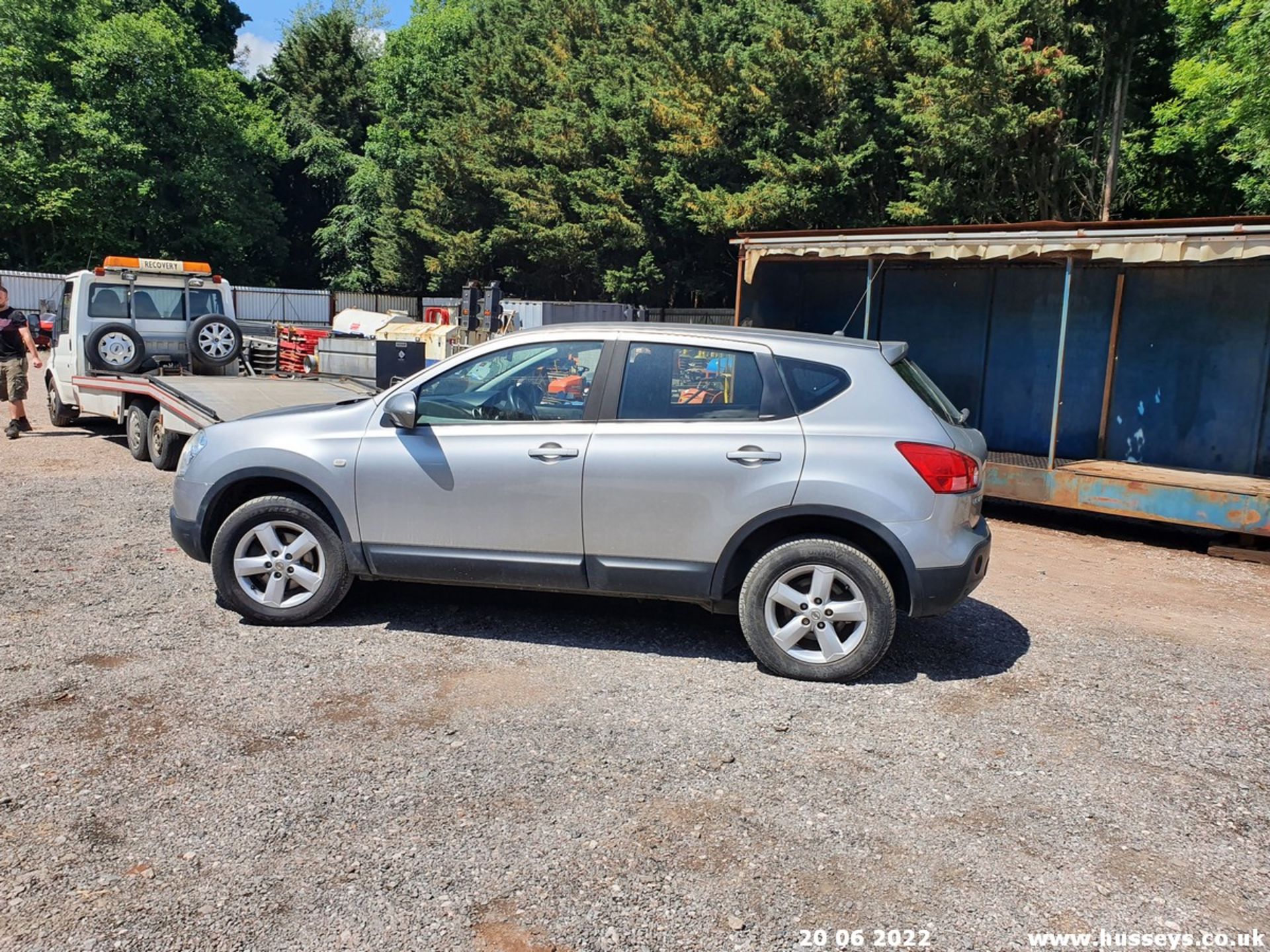 08/08 NISSAN QASHQAI ACENTA DCI 2WD - 1461cc 5dr Hatchback (Silver, 142k) - Image 13 of 38