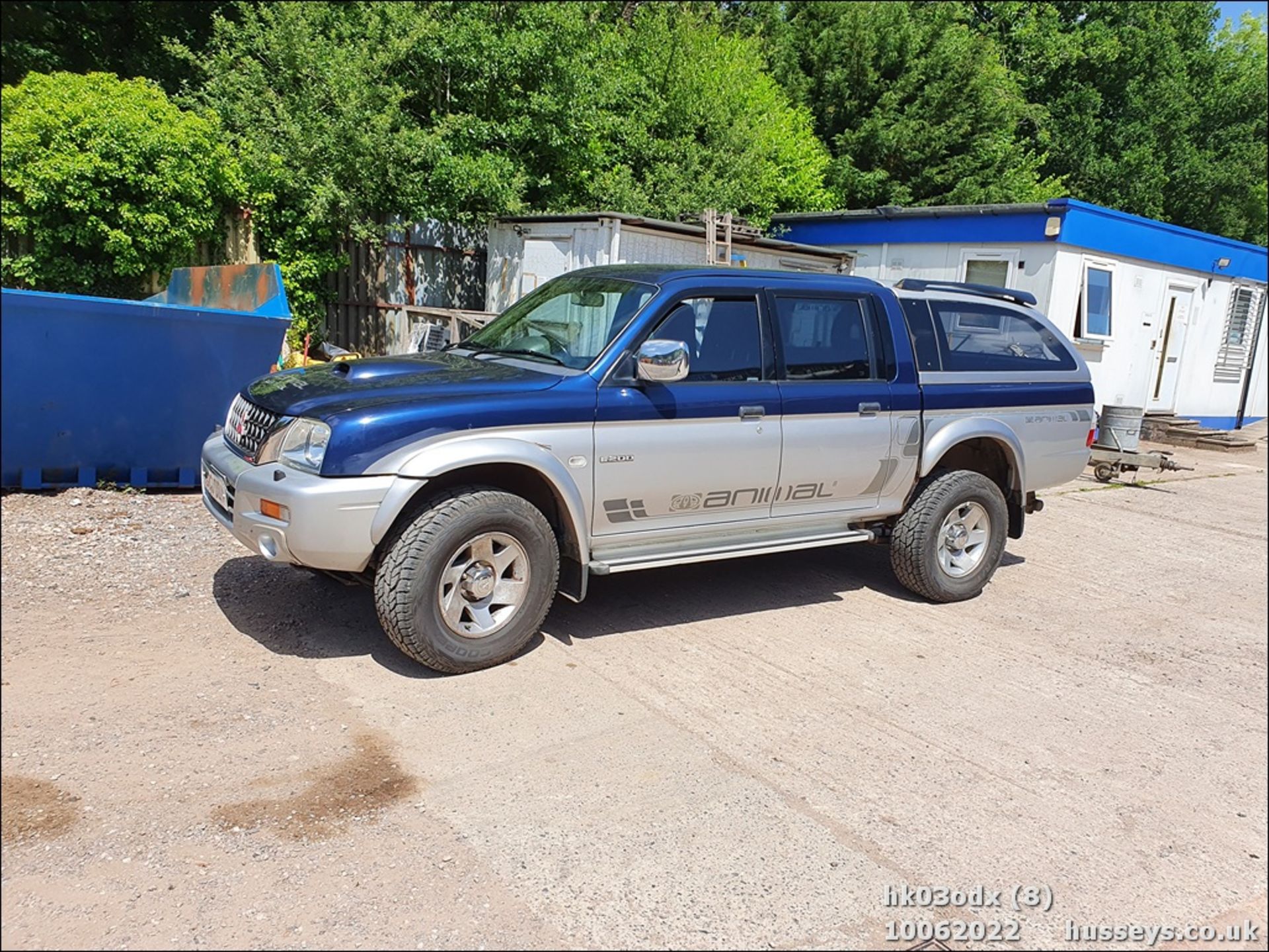 03/03 MITSUBISHI L200 ANIMAL LWB 4WD - 2477cc 2dr 4x4 (Blue/silver, 91k) - Image 9 of 29