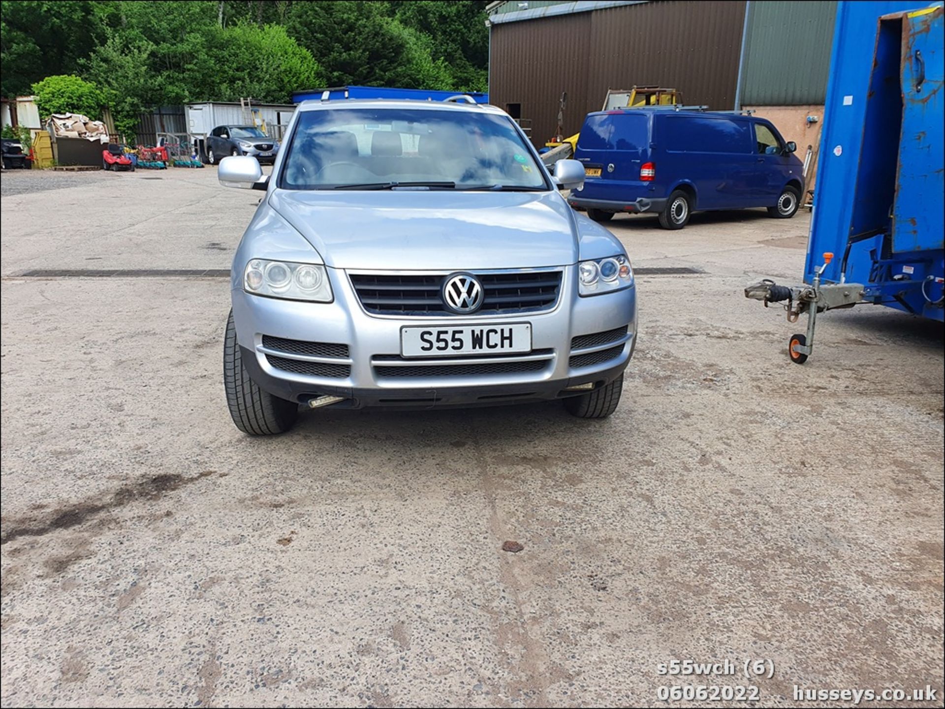 2003 VOLKSWAGEN TOUAREG TDI - 2461cc 5dr Estate (Silver, 115k) - Image 6 of 42