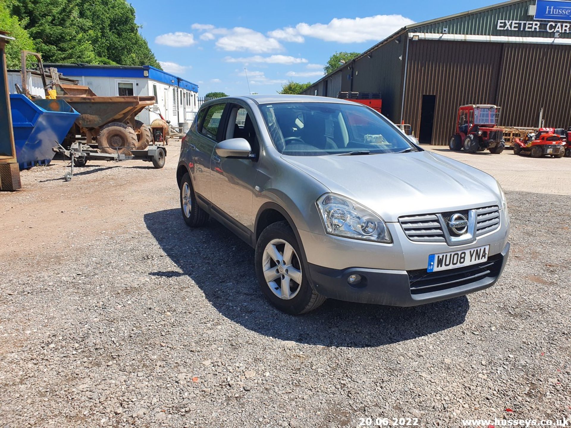 08/08 NISSAN QASHQAI ACENTA DCI 2WD - 1461cc 5dr Hatchback (Silver, 142k) - Image 8 of 38