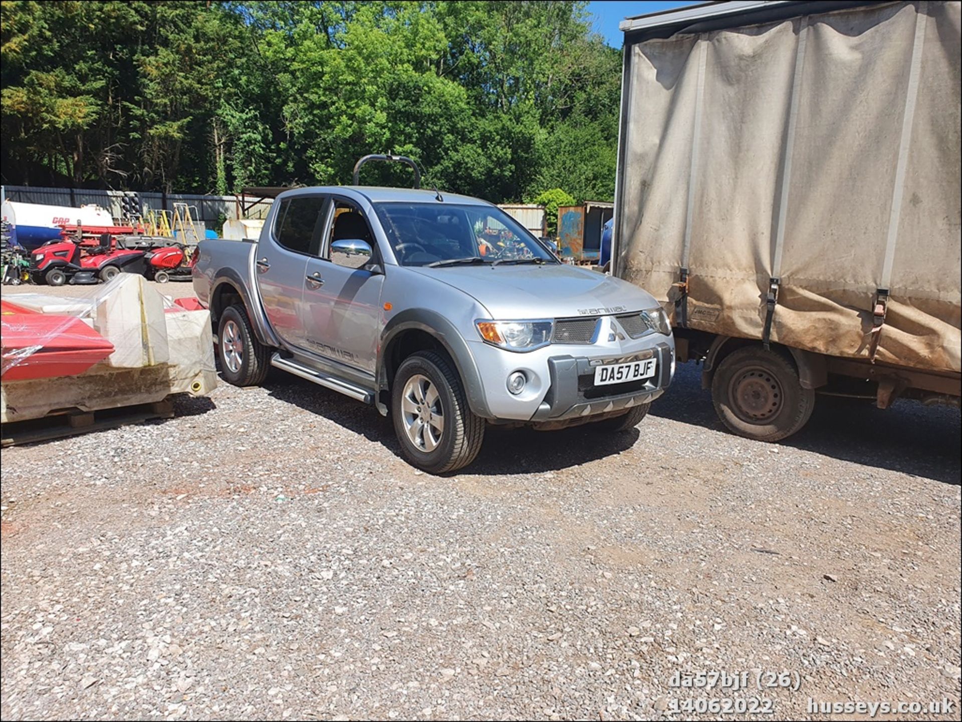 07/57 MITSUBISHI L200 ANIMAL DI-D D/C - 2477cc 4dr 4x4 (Silver, 96k) - Image 26 of 26