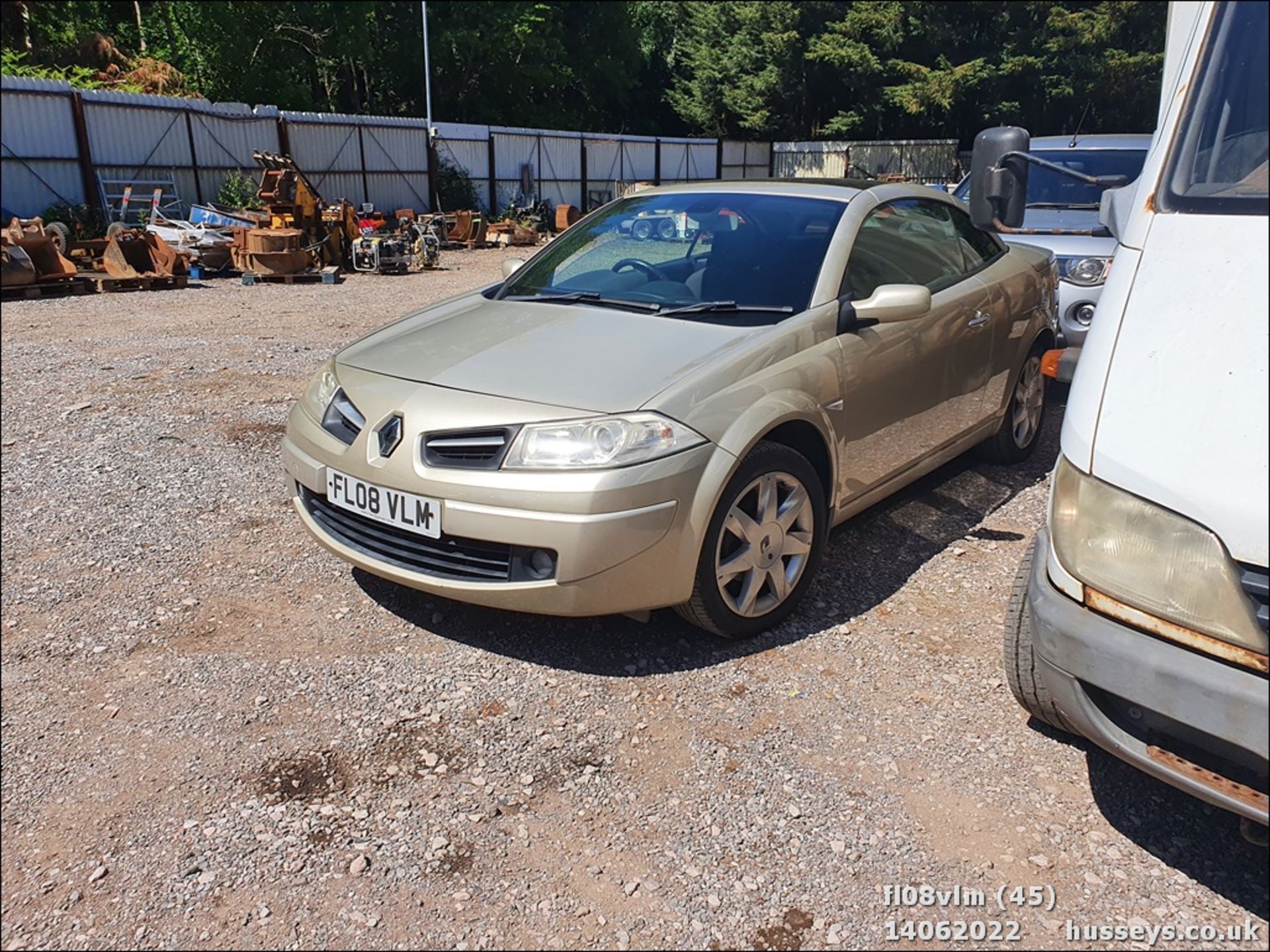 08/08 RENAULT MEGANE DYNAMIQUE DCI 106 - 1461cc 2dr Convertible (Gold, 71k) - Image 43 of 43