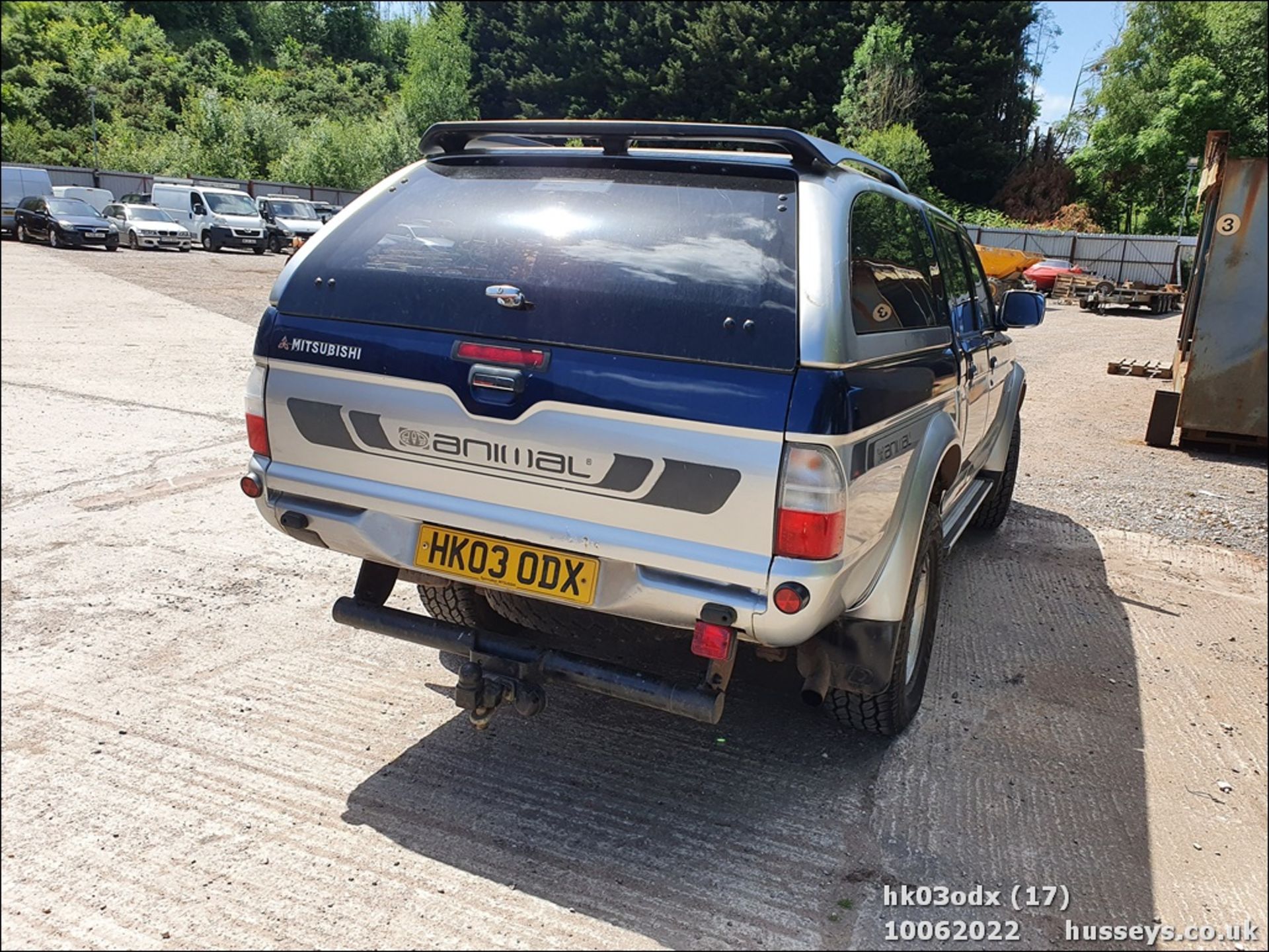 03/03 MITSUBISHI L200 ANIMAL LWB 4WD - 2477cc 2dr 4x4 (Blue/silver, 91k) - Image 17 of 29