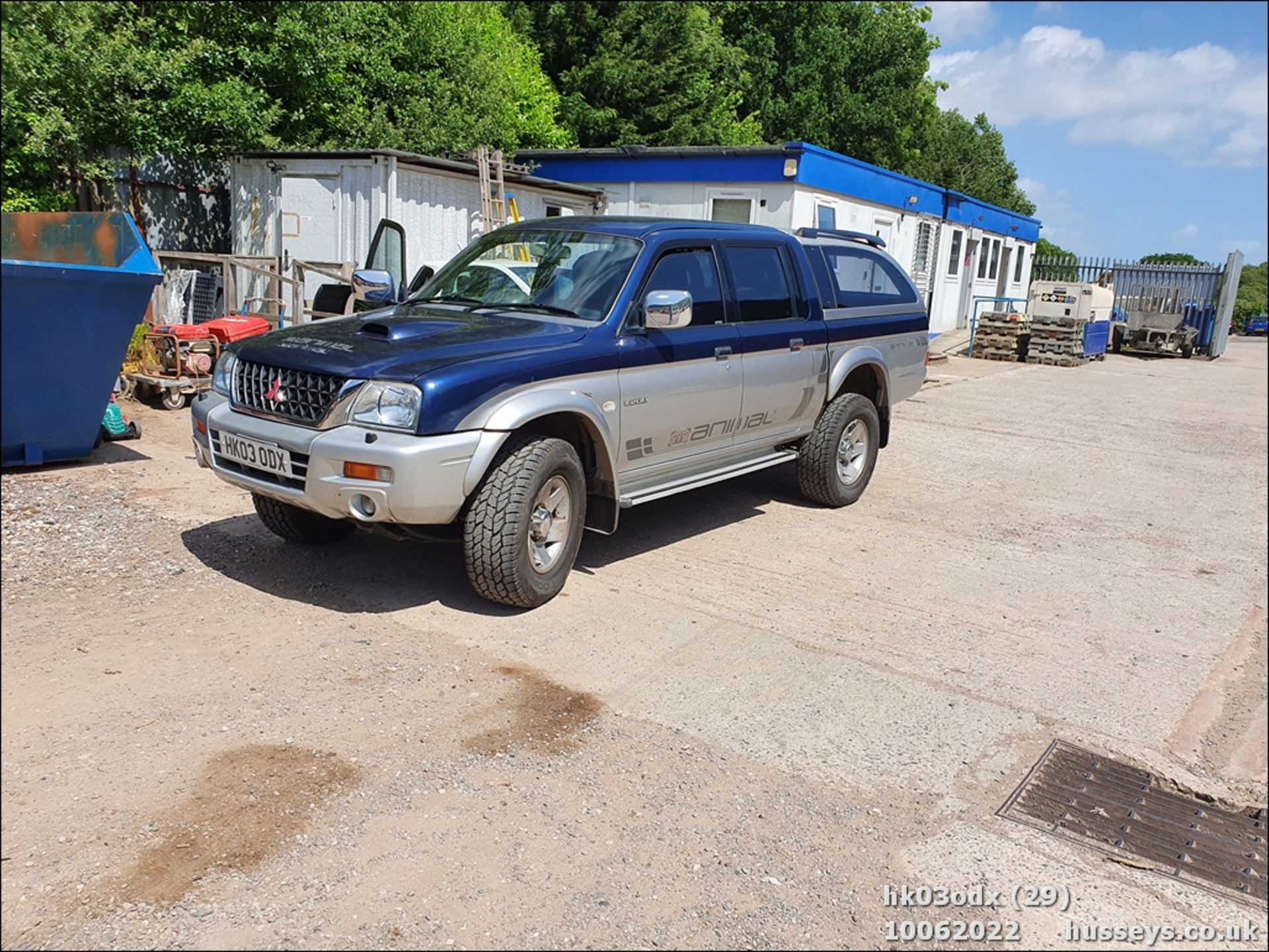 03/03 MITSUBISHI L200 ANIMAL LWB 4WD - 2477cc 2dr 4x4 (Blue/silver, 91k) - Image 29 of 29