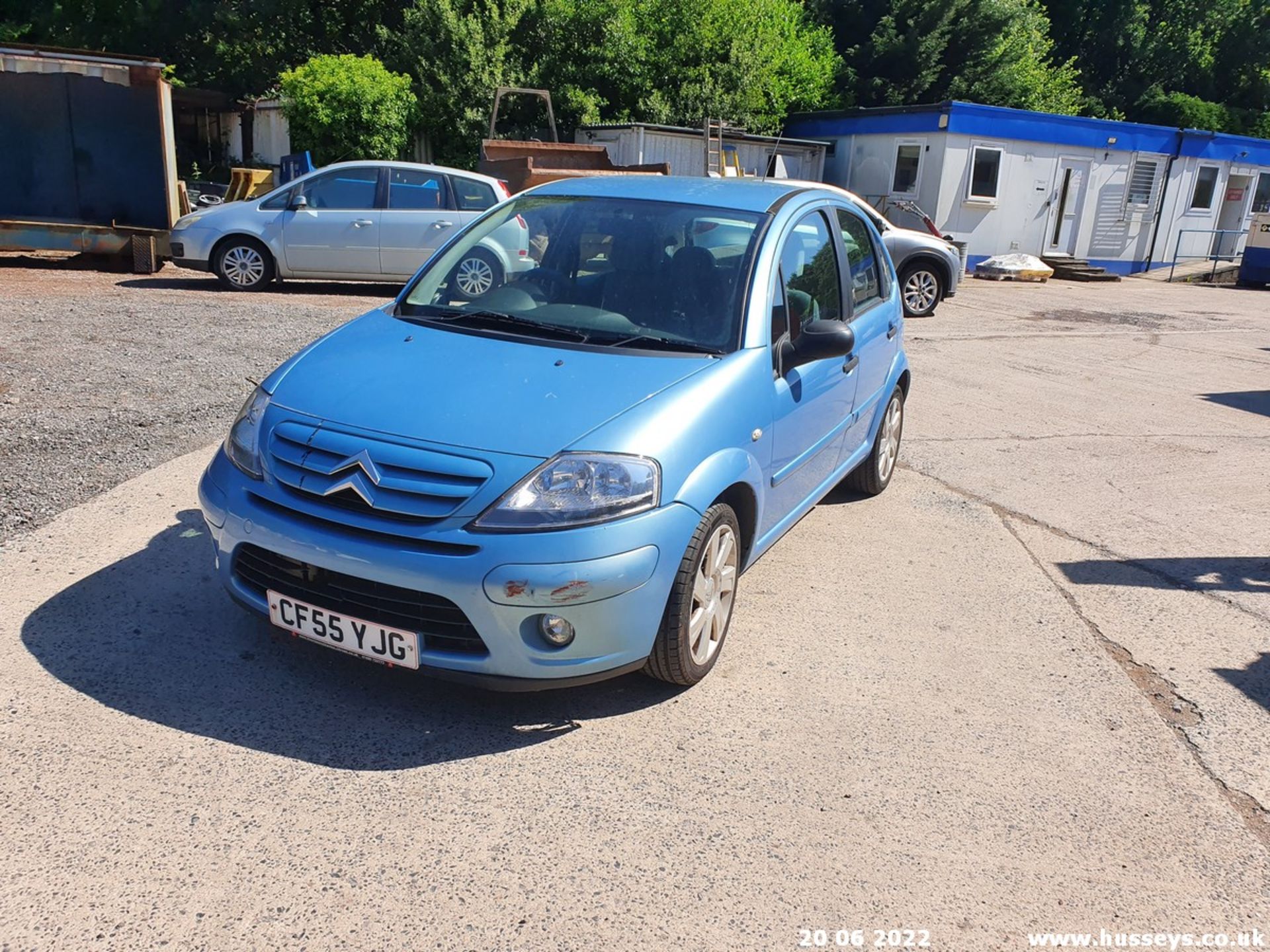 06/55 CITROEN C3 SX AUTO - 1587cc 5dr Hatchback (Blue, 75k) - Image 8 of 36