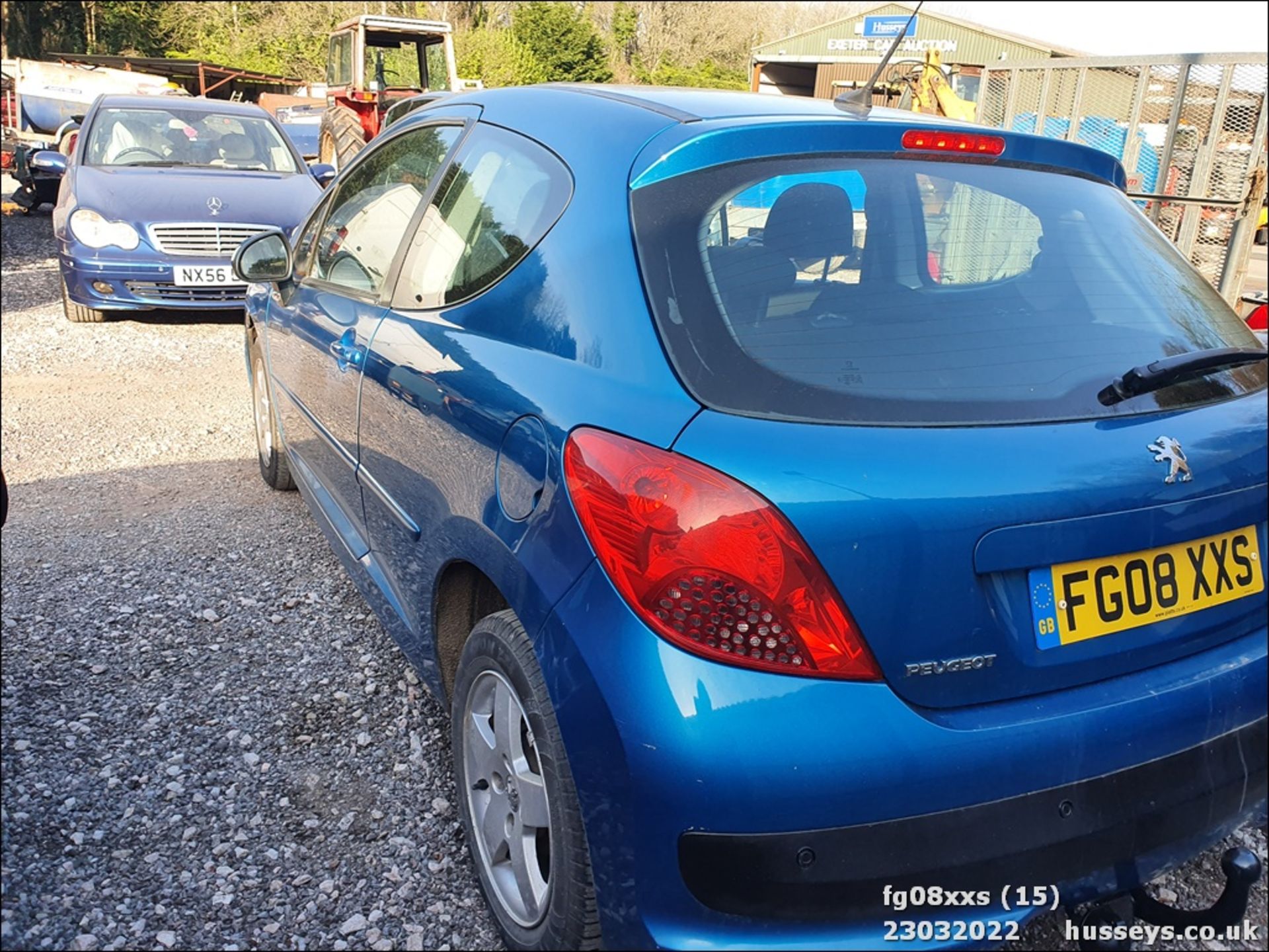 08/08 PEUGEOT 207 SPORT - 1397cc 3dr Hatchback (Blue) - Image 15 of 26