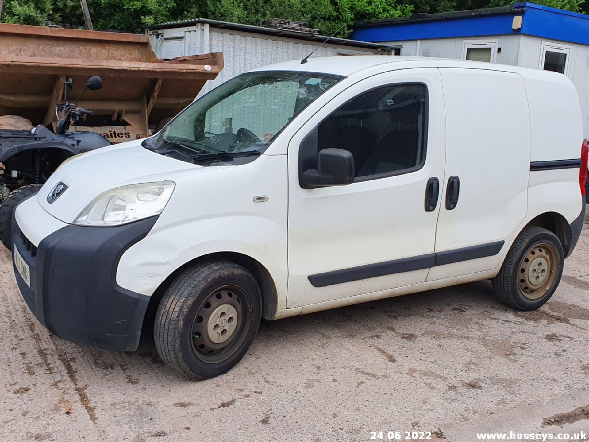 11/11 PEUGEOT BIPPER S HDI - 1399cc 5dr Van (White, 79k)