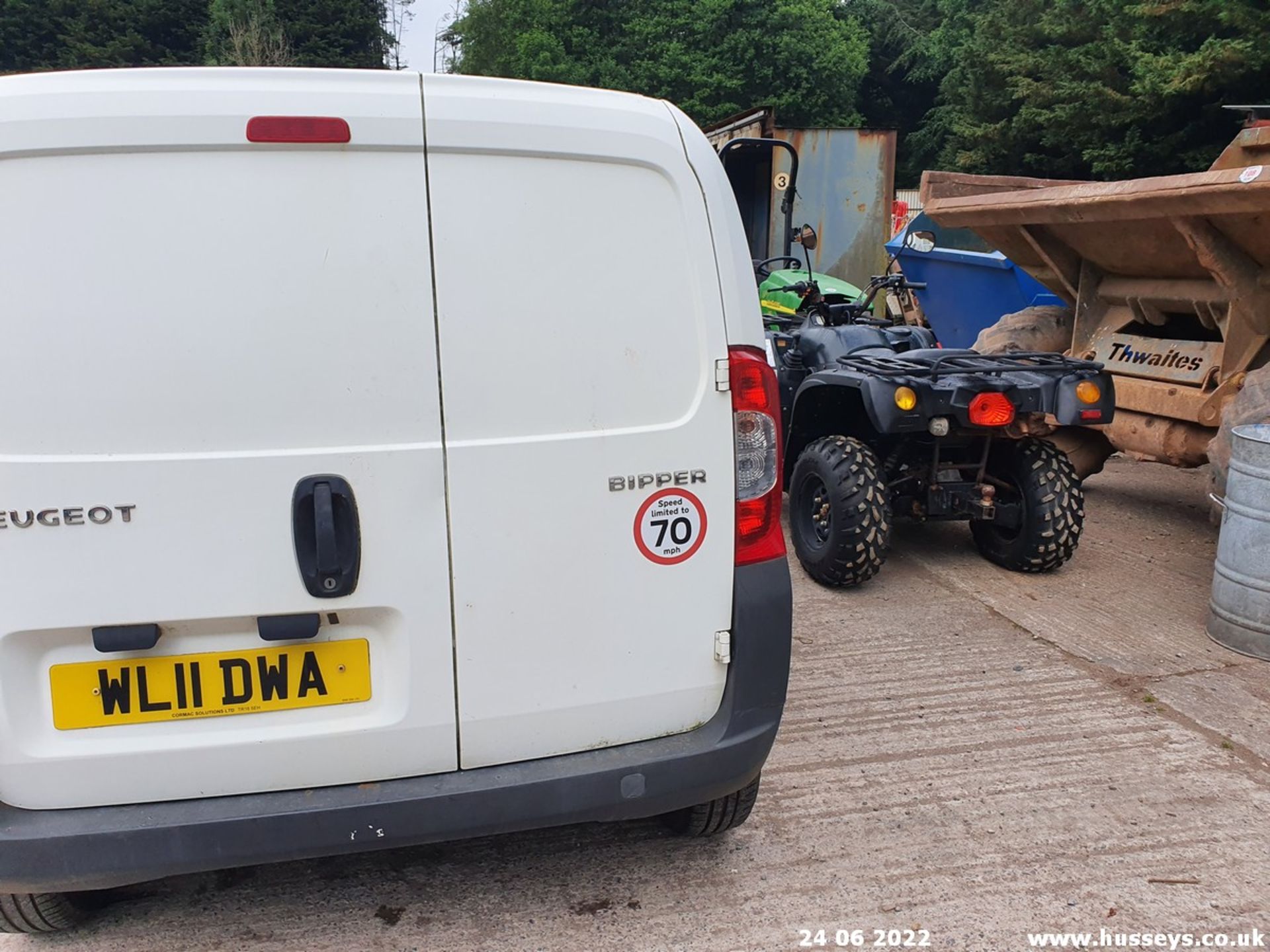 11/11 PEUGEOT BIPPER S HDI - 1399cc 5dr Van (White, 79k) - Image 14 of 37