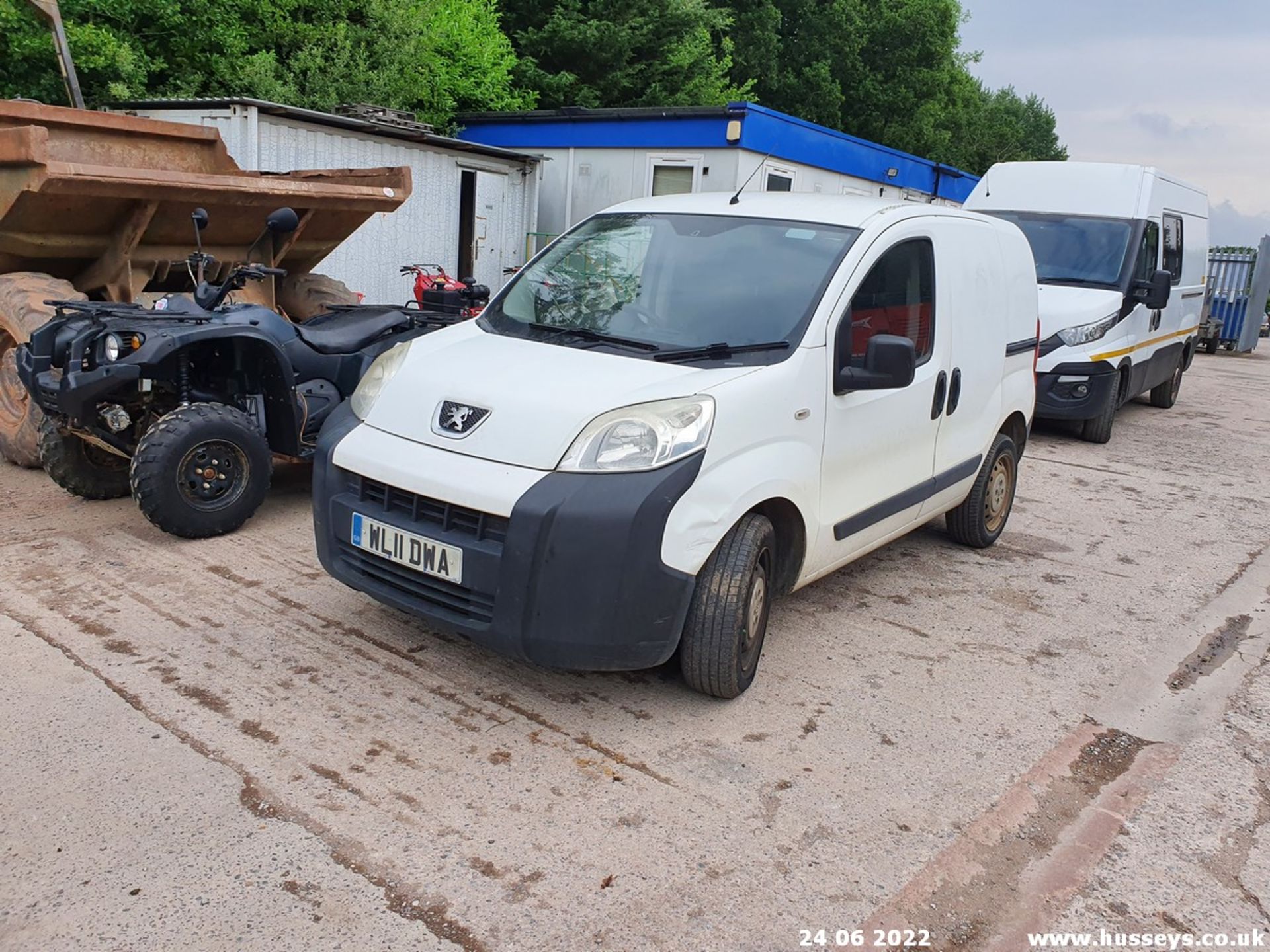 11/11 PEUGEOT BIPPER S HDI - 1399cc 5dr Van (White, 79k) - Image 3 of 37