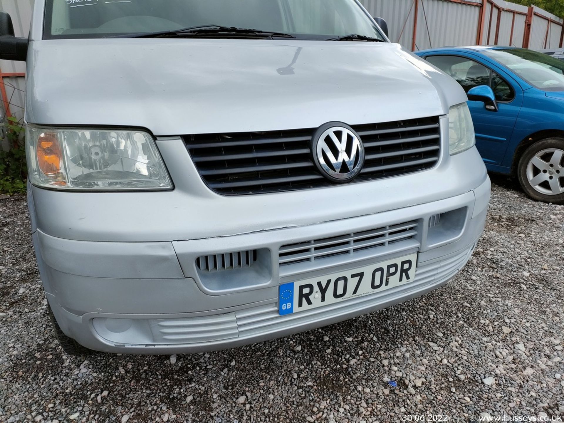 07/07 VOLKSWAGEN TRANSPORTER T28 102 TDI SWB - 1896cc Van (Silver) - Image 30 of 34