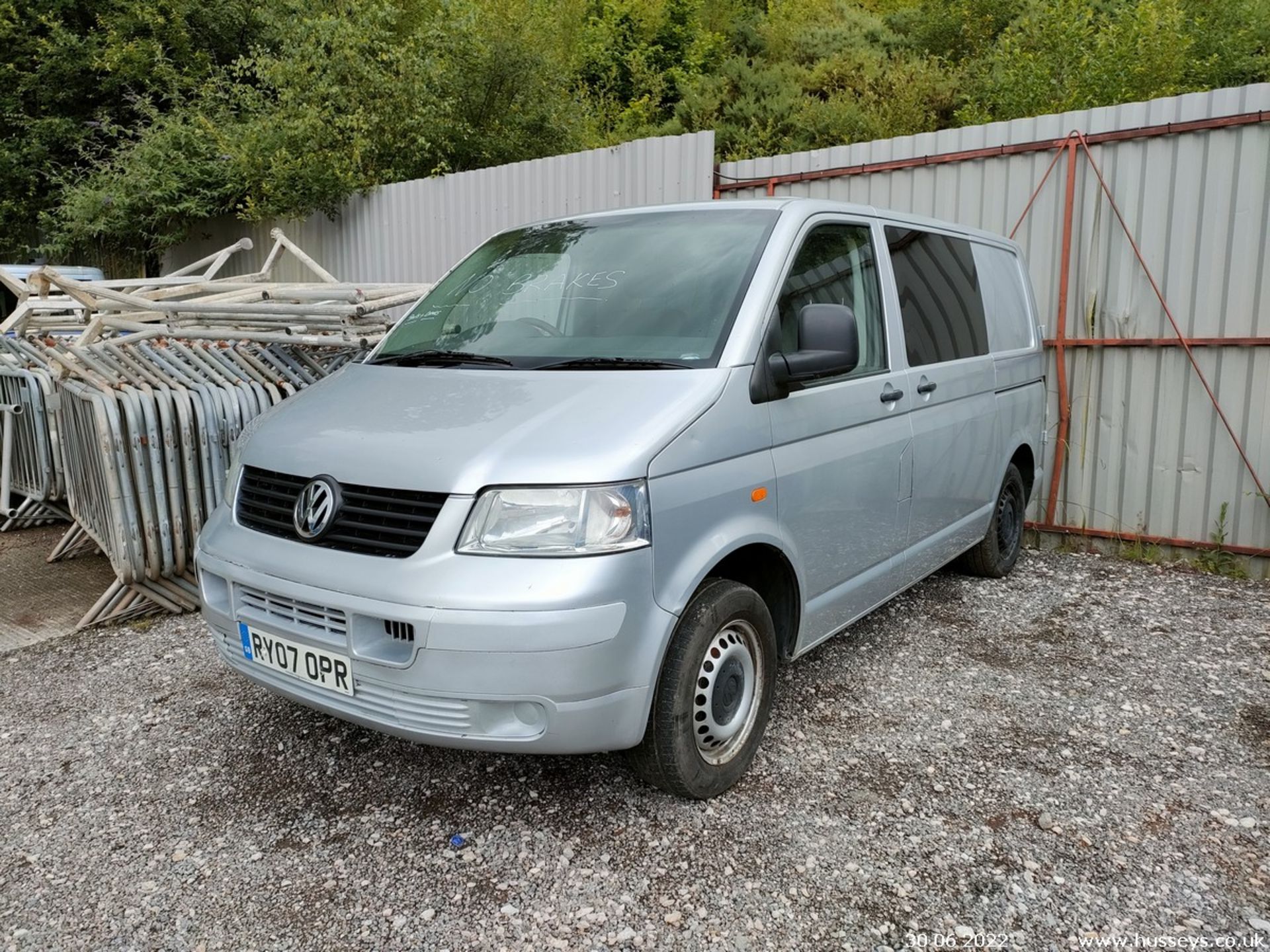 07/07 VOLKSWAGEN TRANSPORTER T28 102 TDI SWB - 1896cc Van (Silver)