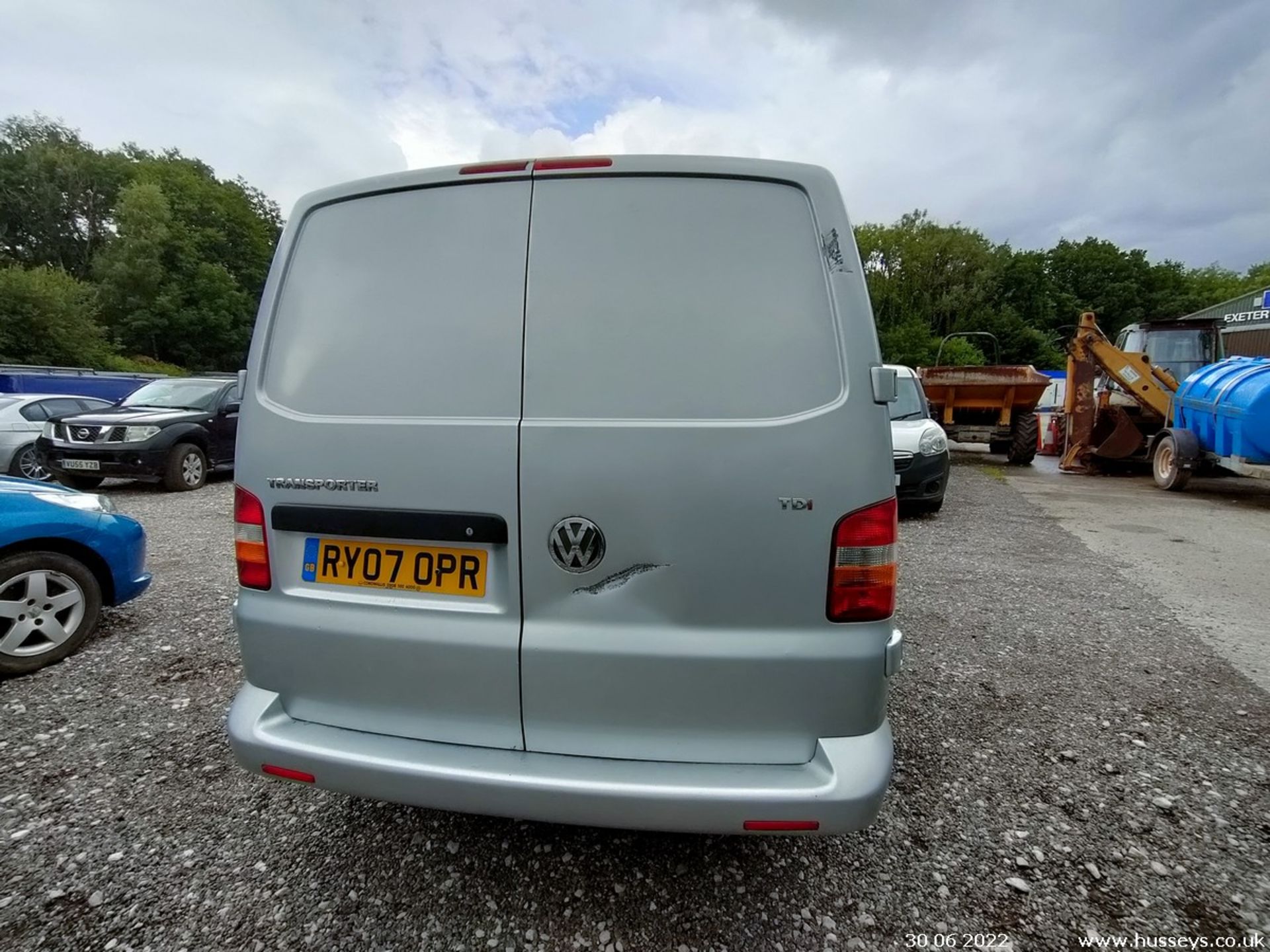 07/07 VOLKSWAGEN TRANSPORTER T28 102 TDI SWB - 1896cc Van (Silver) - Image 23 of 34