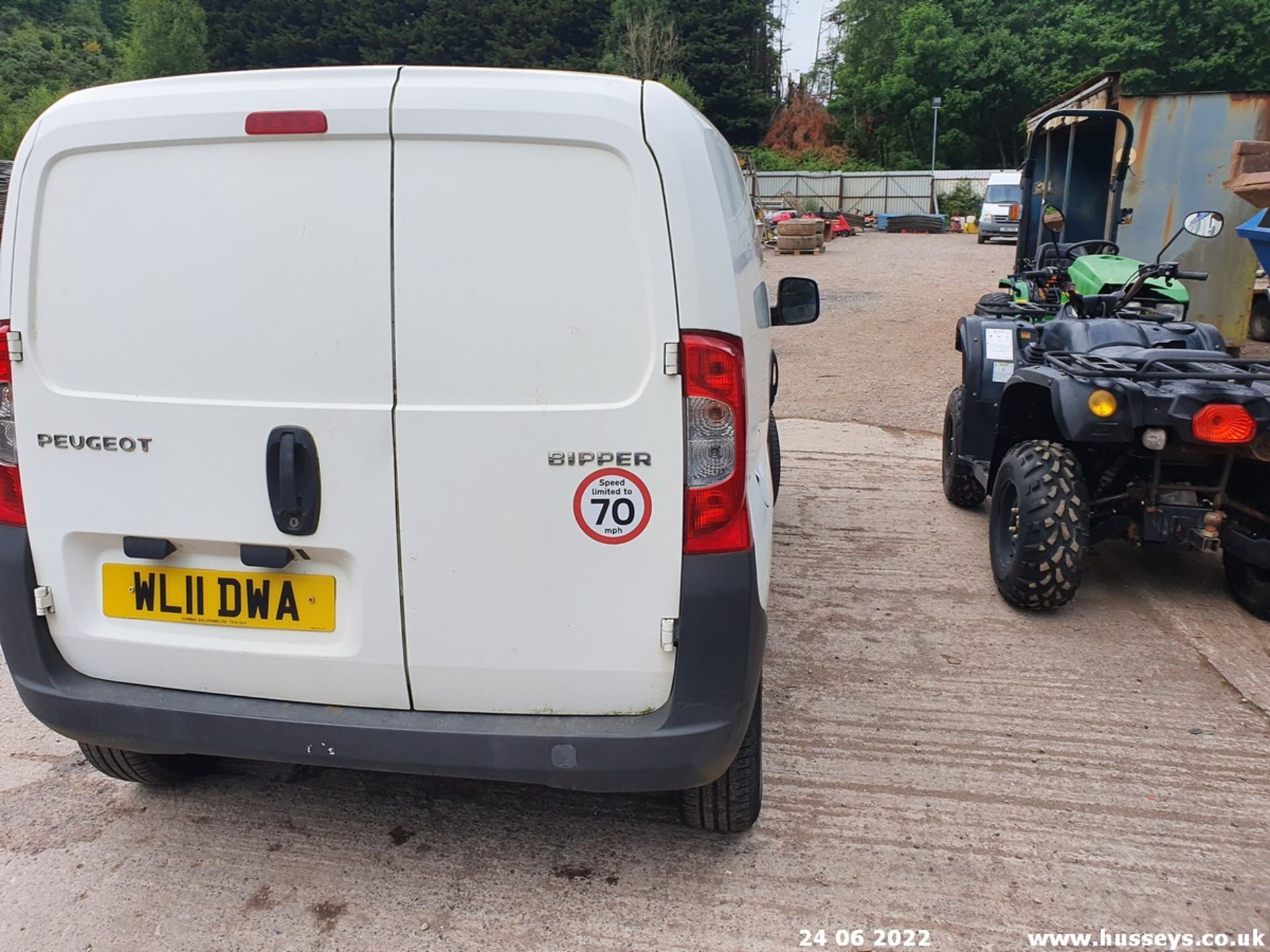 11/11 PEUGEOT BIPPER S HDI - 1399cc 5dr Van (White, 79k) - Image 15 of 37