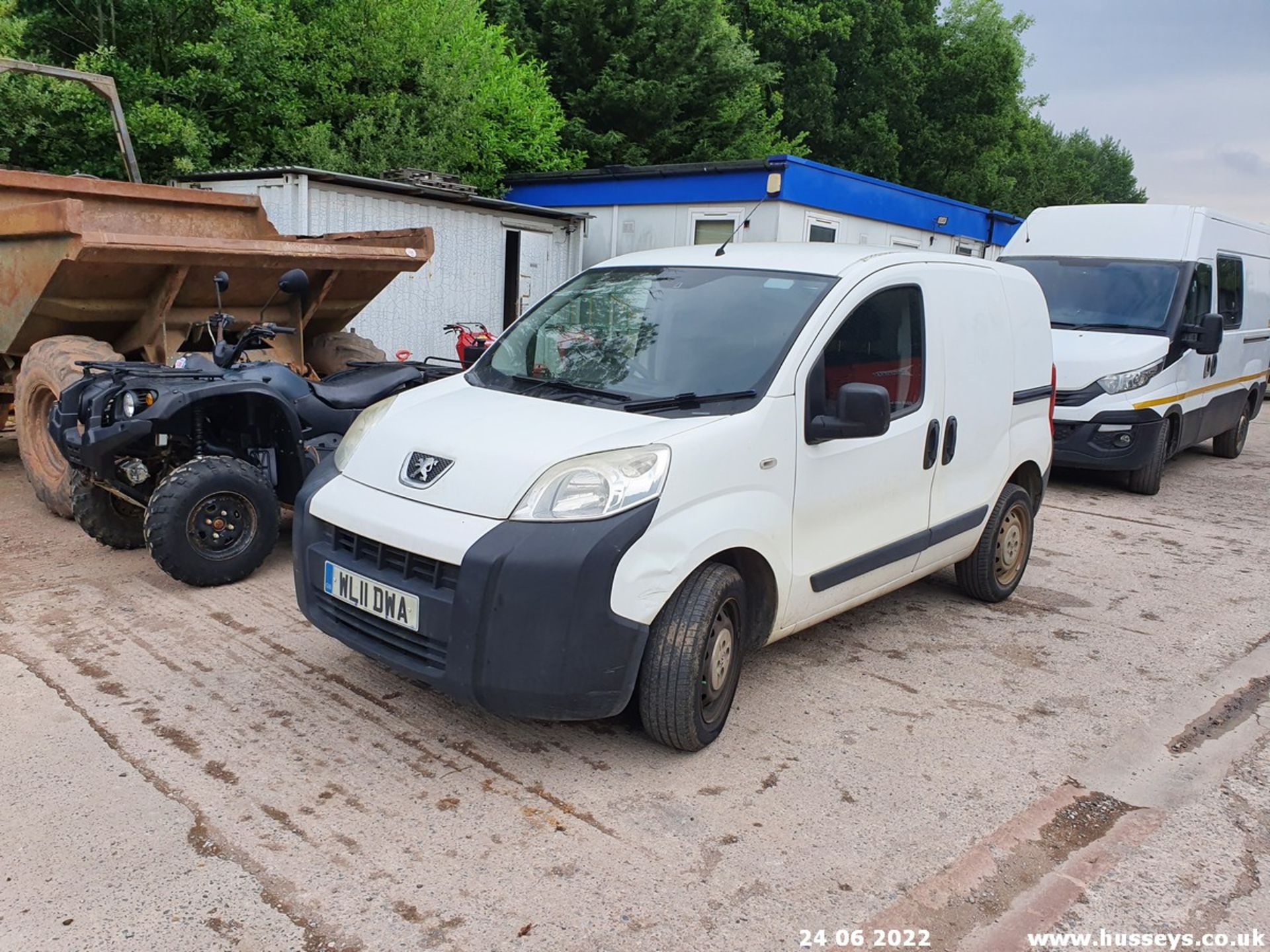 11/11 PEUGEOT BIPPER S HDI - 1399cc 5dr Van (White, 79k) - Image 4 of 37