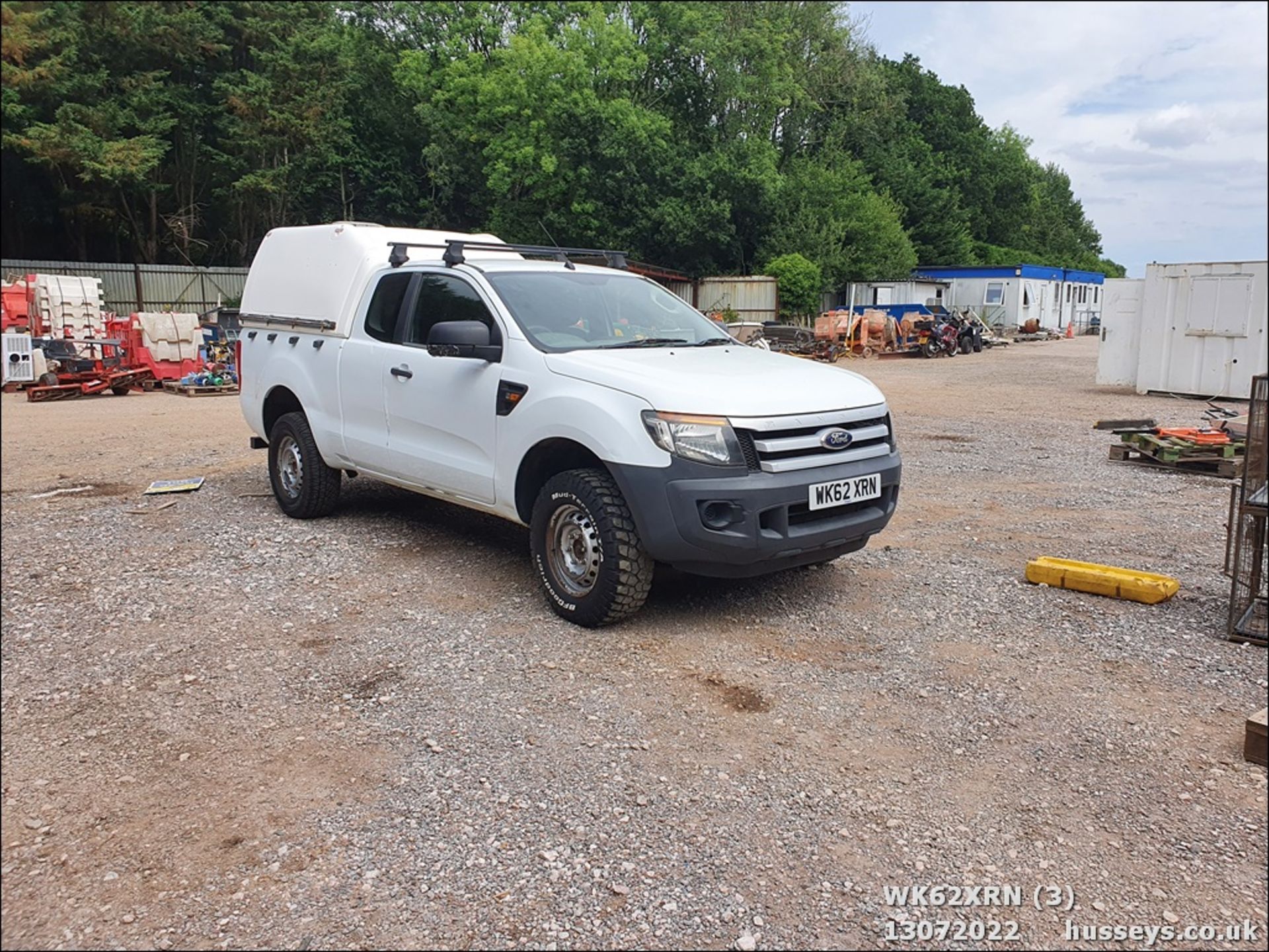 12/62 FORD RANGER XL 4X4 TDCI - 2198cc 5dr 4x4 (White, 106k) - Image 3 of 34