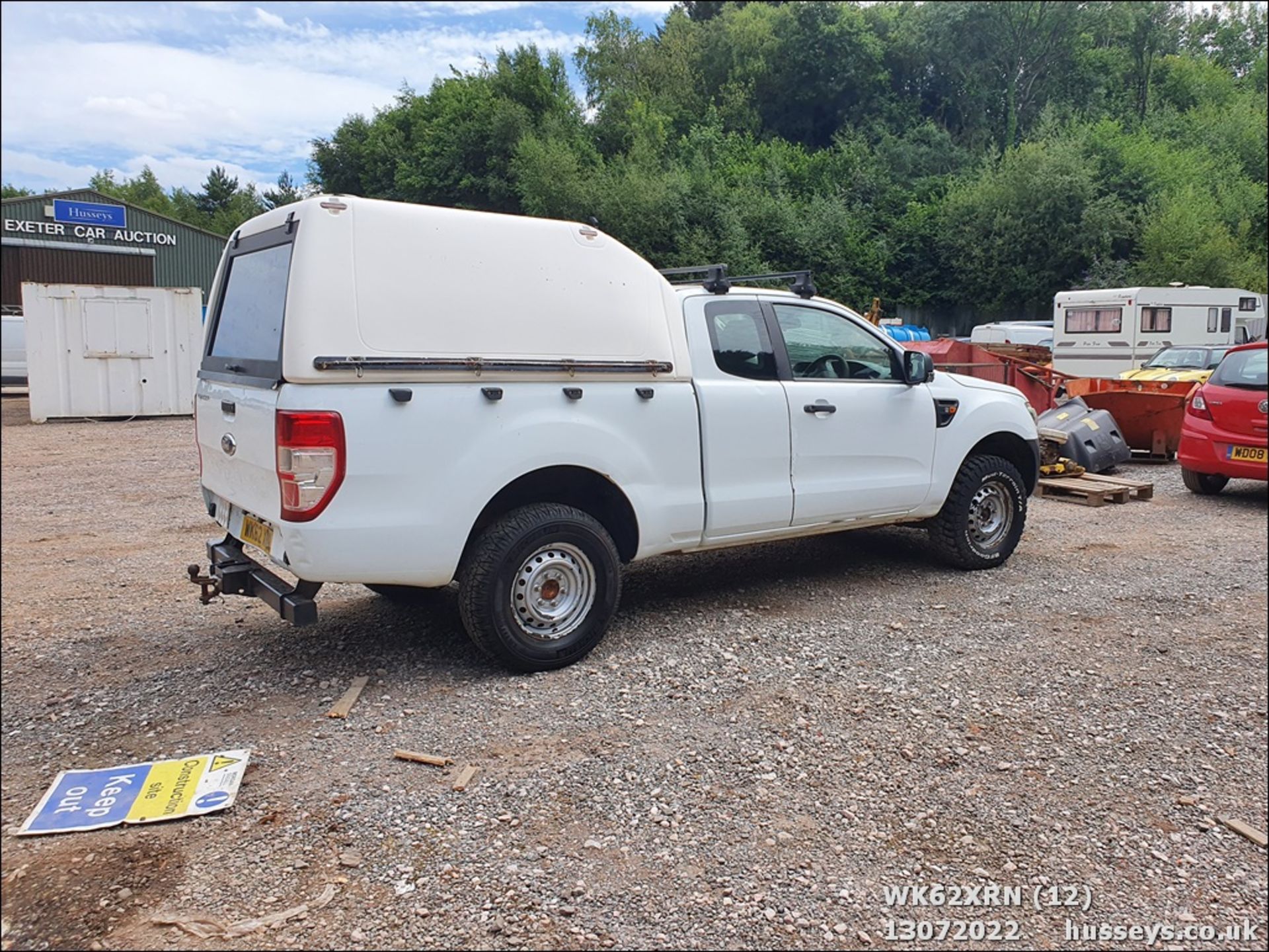 12/62 FORD RANGER XL 4X4 TDCI - 2198cc 5dr 4x4 (White, 106k) - Image 12 of 34