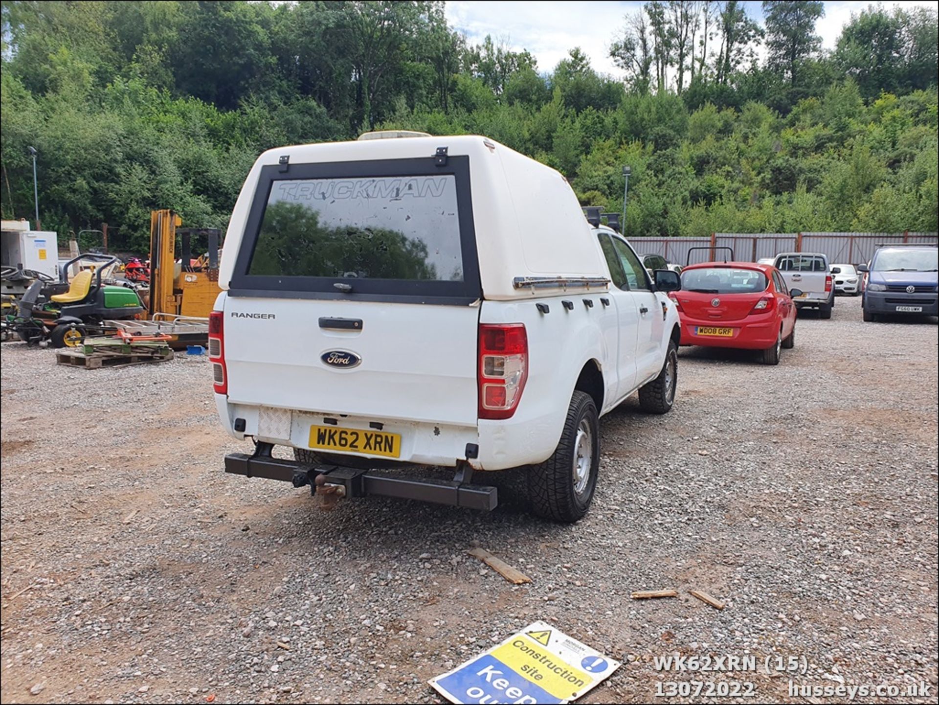 12/62 FORD RANGER XL 4X4 TDCI - 2198cc 5dr 4x4 (White, 106k) - Image 15 of 34