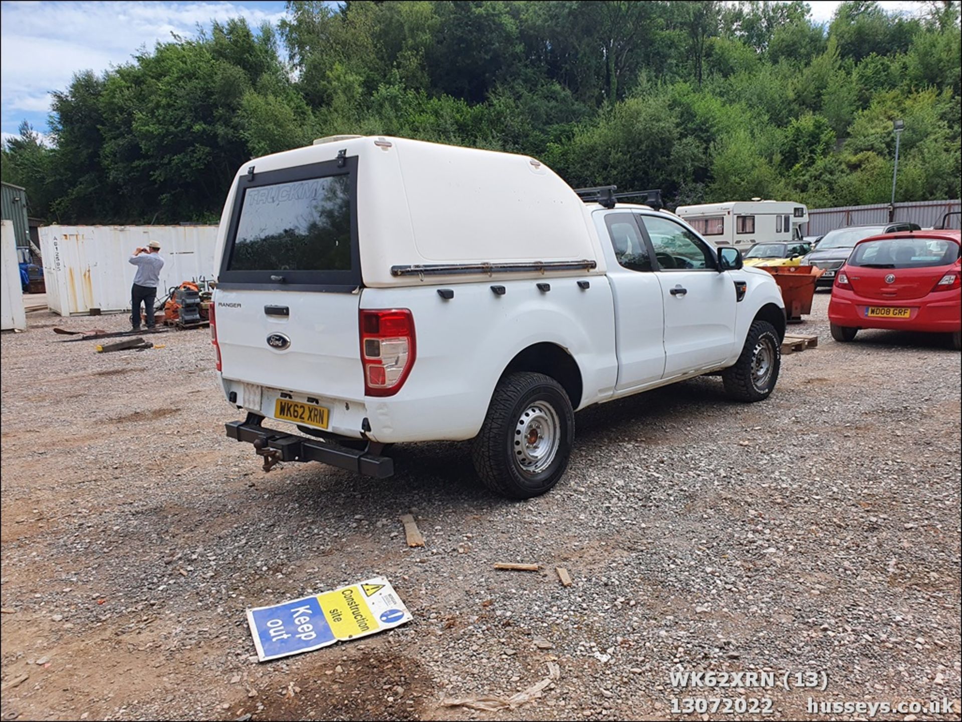 12/62 FORD RANGER XL 4X4 TDCI - 2198cc 5dr 4x4 (White, 106k) - Image 13 of 34