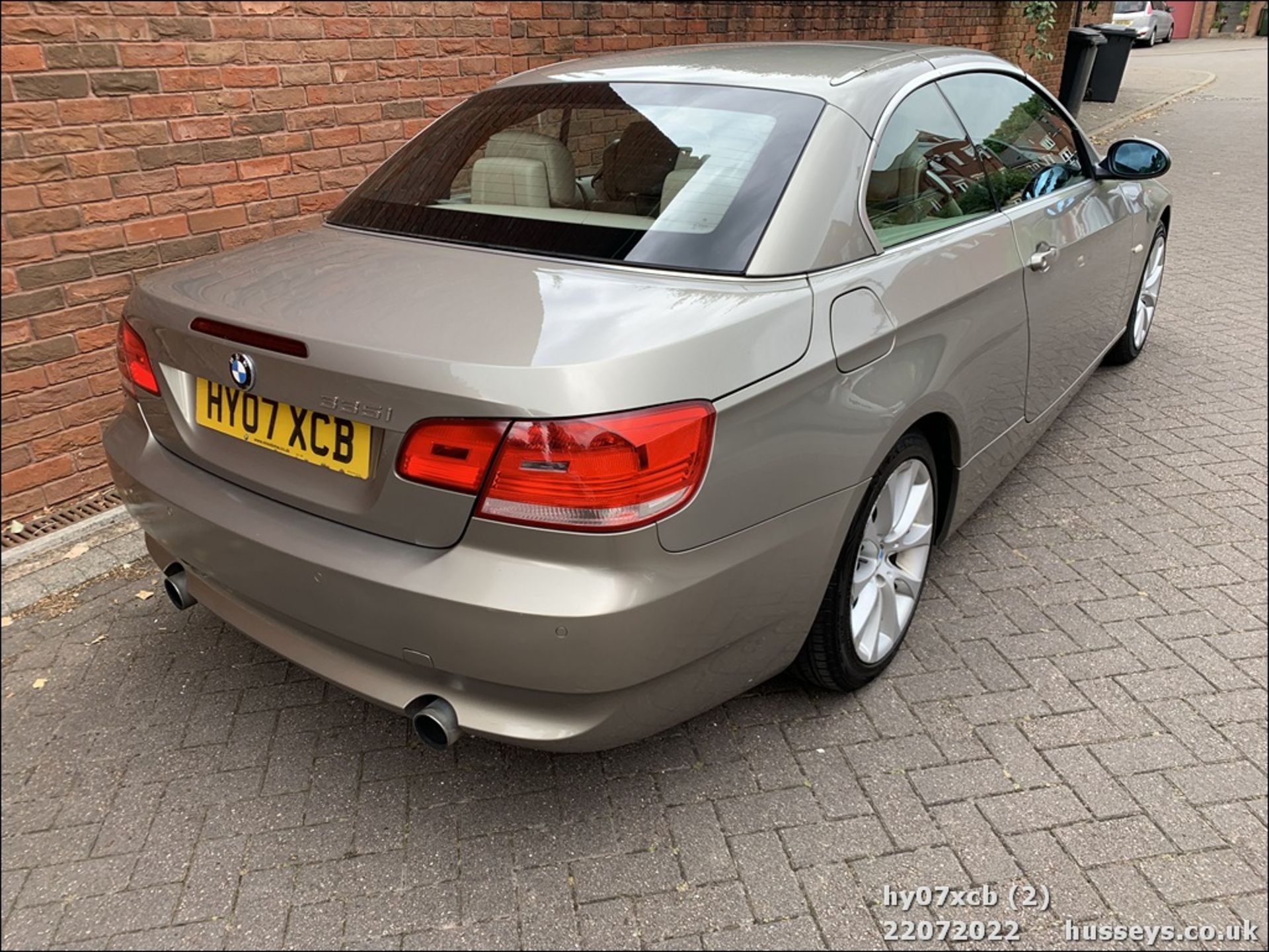 07/07 BMW 335I SE AUTO - 2979cc 2dr Convertible (Bronze, 95k) - Image 8 of 24