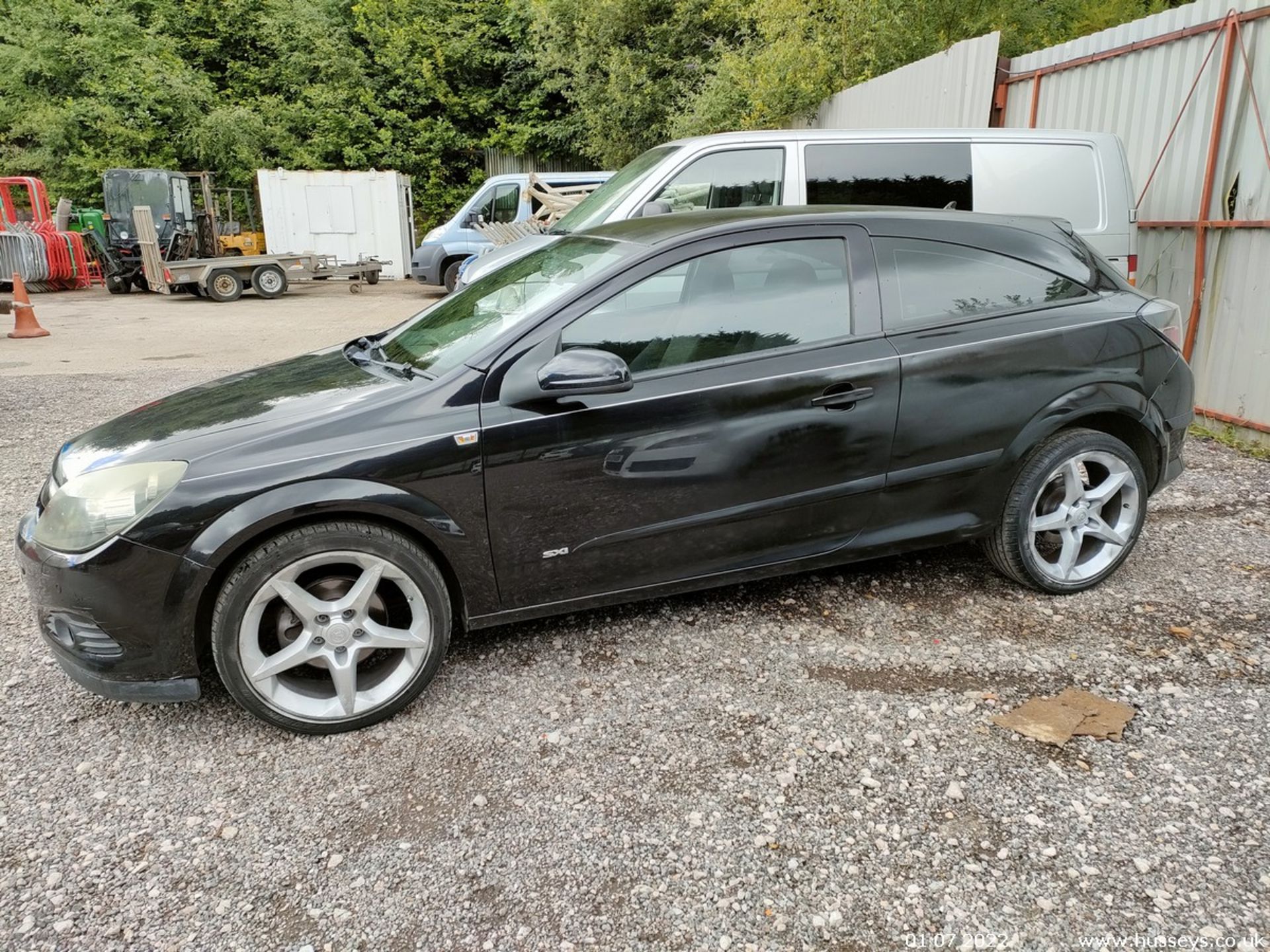 07/07 VAUXHALL ASTRA SXI - 1364cc 3dr Hatchback (Black, 126k) - Image 9 of 29