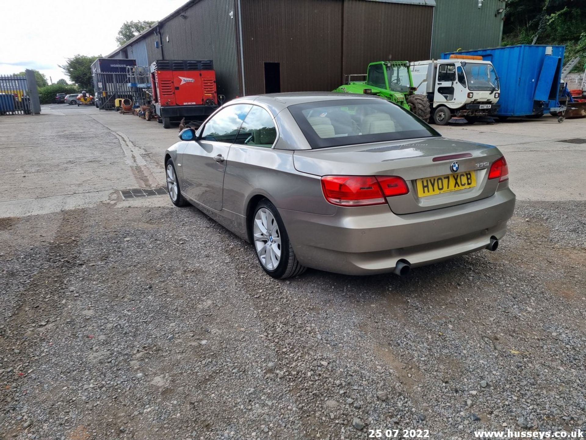 07/07 BMW 335I SE AUTO - 2979cc 2dr Convertible (Bronze, 95k) - Image 3 of 24