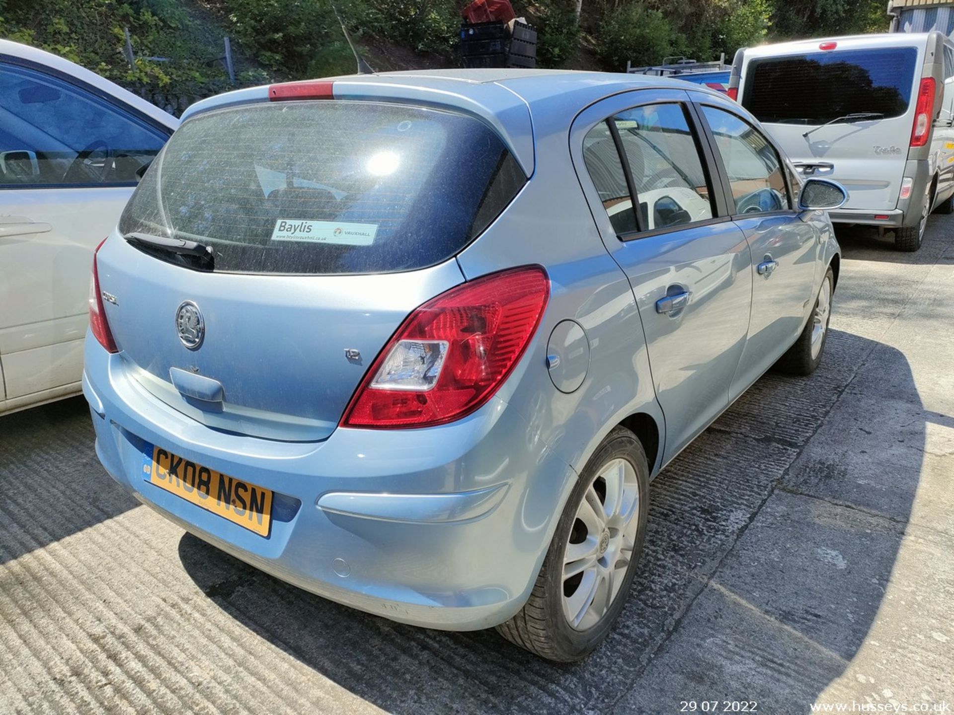 08/08 VAUXHALL CORSA DESIGN - 1229cc 5dr Hatchback (Blue) - Image 12 of 23