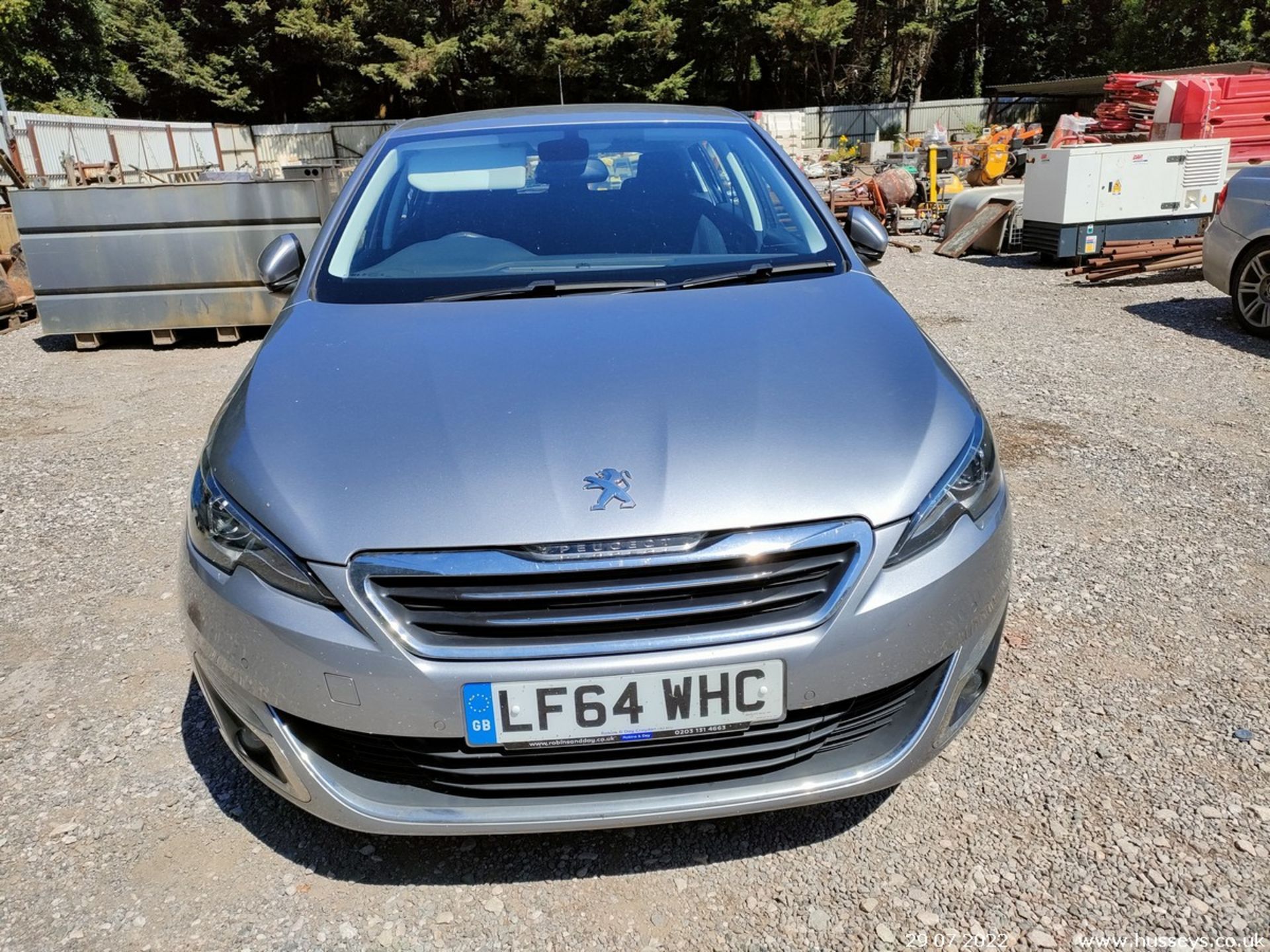 14/64 PEUGEOT 308 ALLURE E-THP - 1199cc 5dr Hatchback (Grey, 21k) - Image 3 of 22