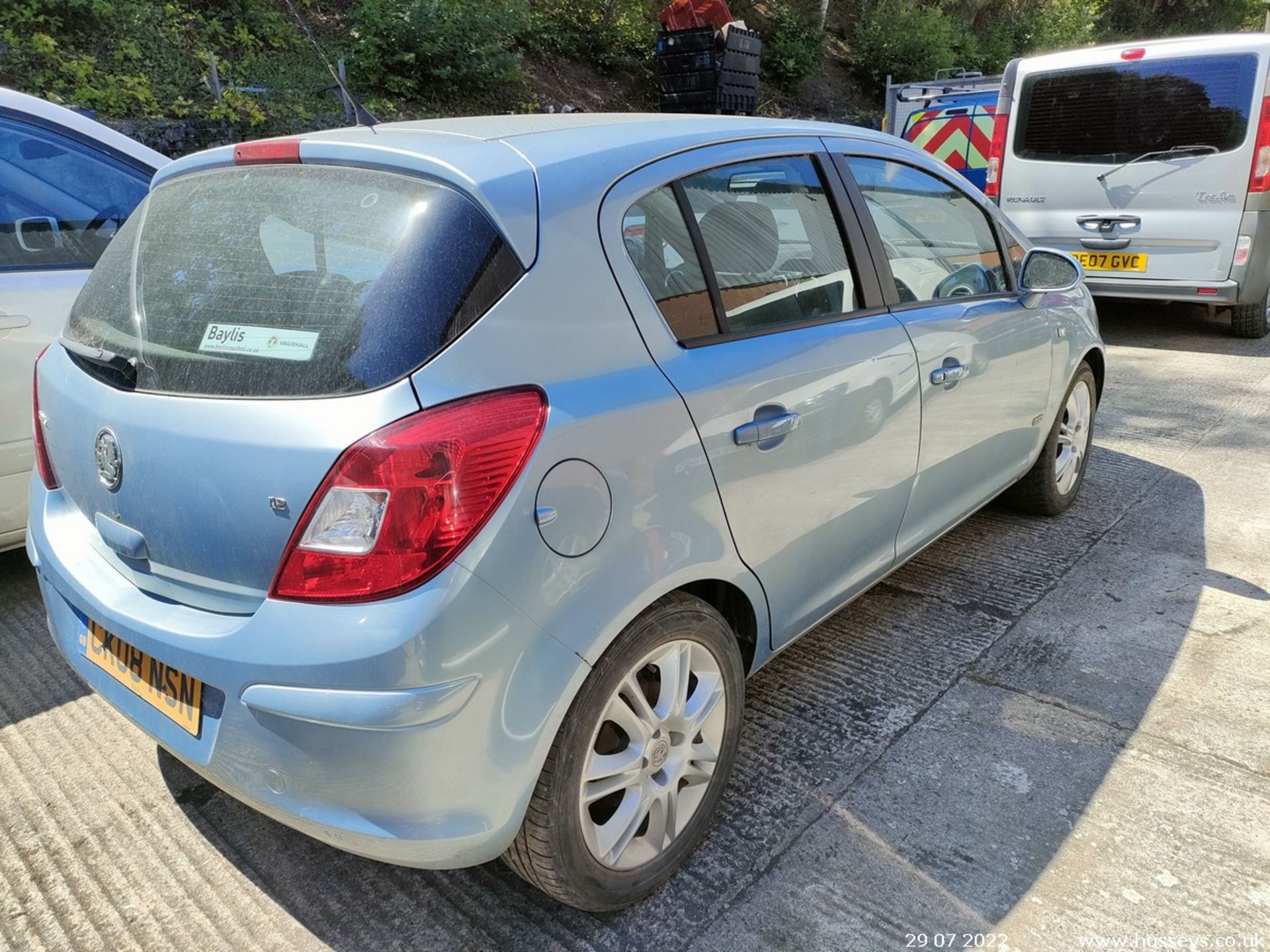 08/08 VAUXHALL CORSA DESIGN - 1229cc 5dr Hatchback (Blue) - Image 14 of 23