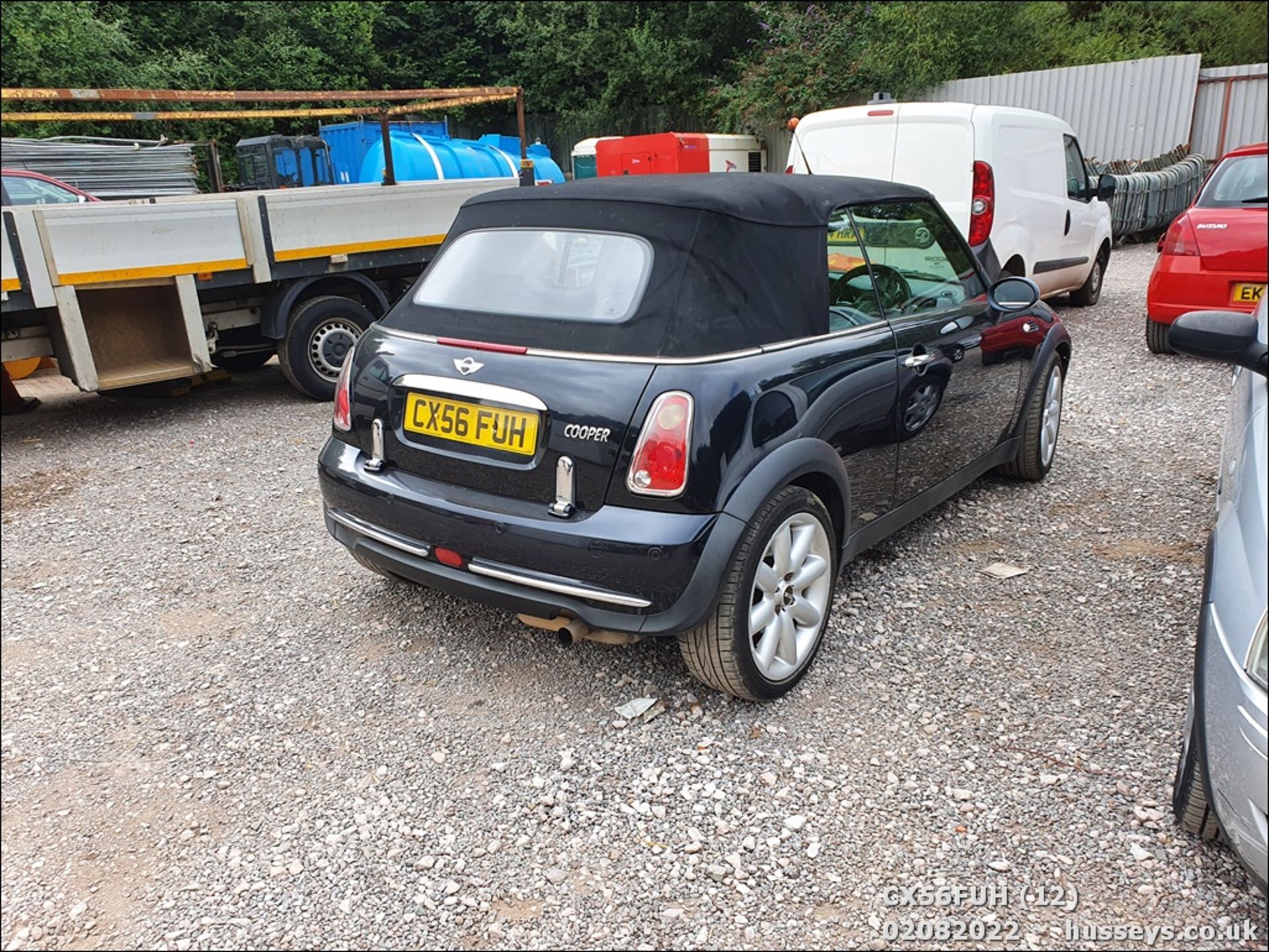 07/56 MINI MINI COOPER - 1598cc 2dr Convertible (Black, 96k) - Image 12 of 36