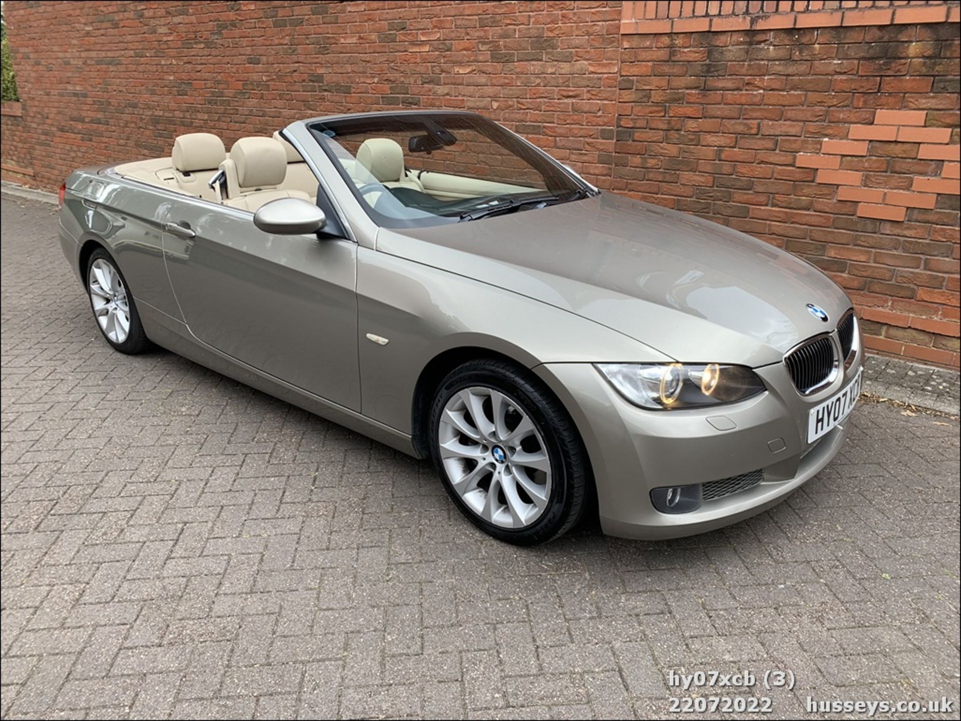 07/07 BMW 335I SE AUTO - 2979cc 2dr Convertible (Bronze, 95k) - Image 4 of 24