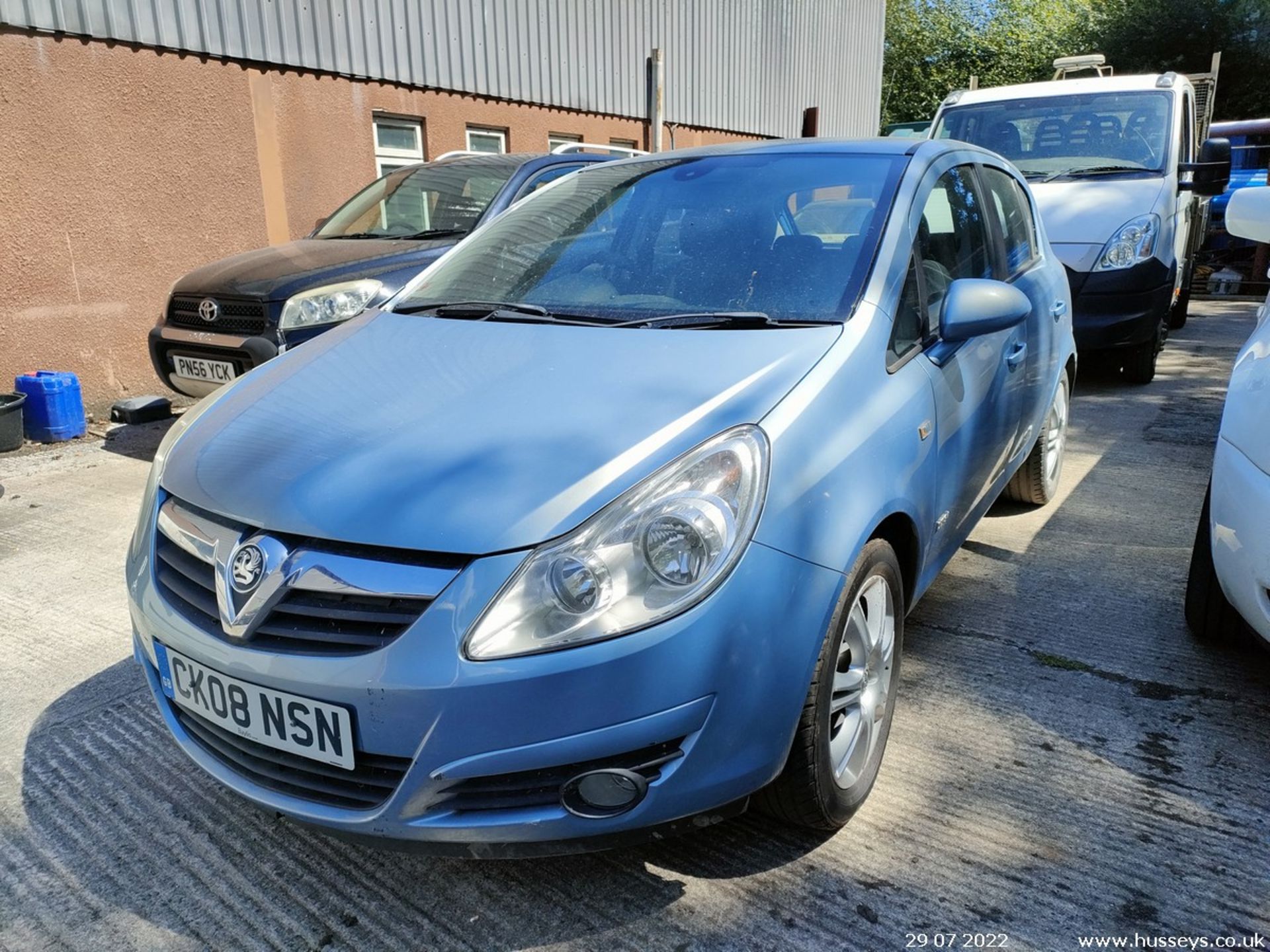 08/08 VAUXHALL CORSA DESIGN - 1229cc 5dr Hatchback (Blue) - Image 5 of 23