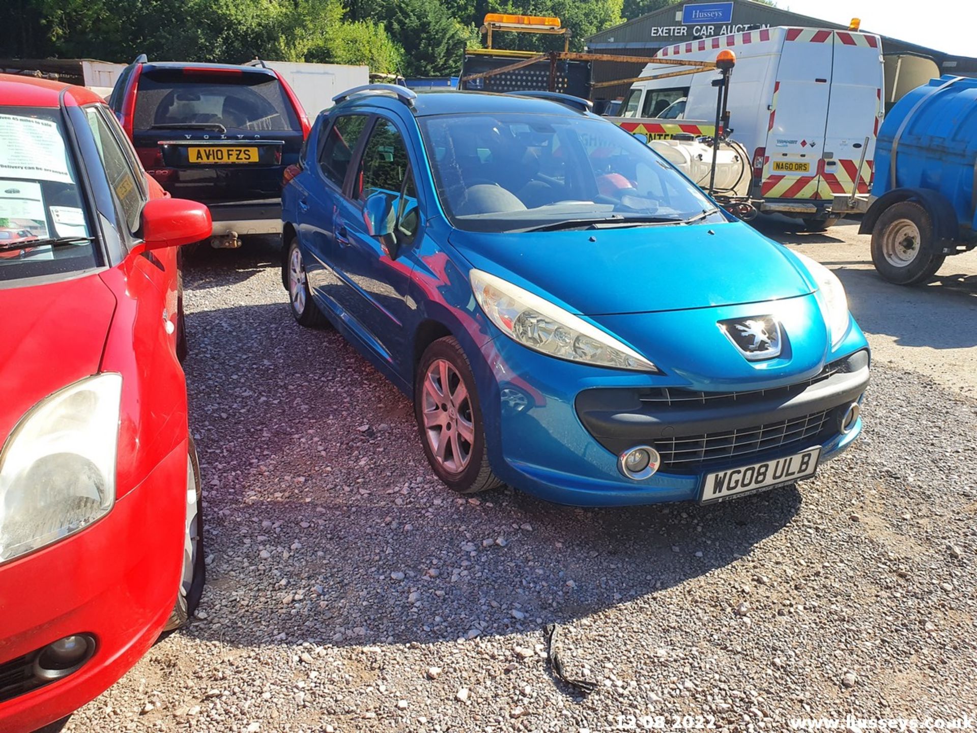 08/08 PEUGEOT 207 SPORT SW - 1598cc 5dr Estate (Blue, 91k) - Image 8 of 28