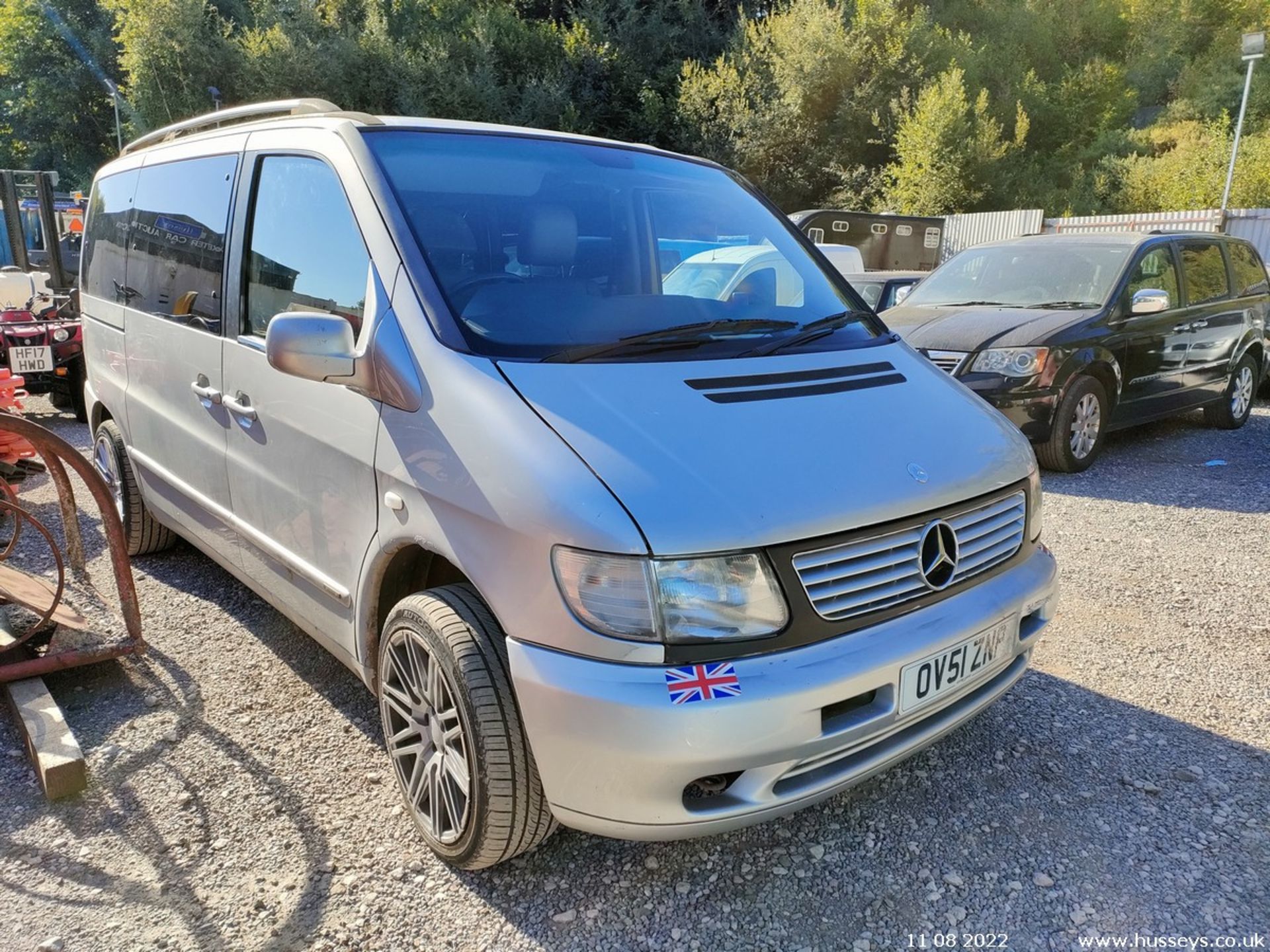 01/51 MERCEDES V220 CDI AMBIENTE AUTO - 2151cc 5dr MPV (Silver, 191k) - Image 32 of 32