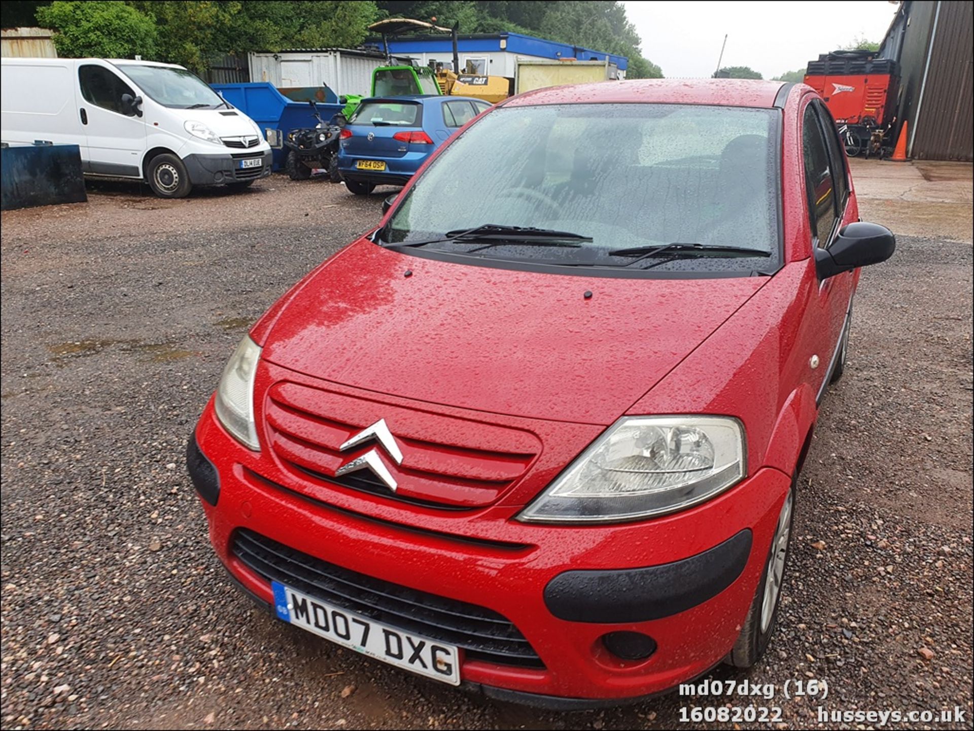 07/07 CITROEN C3 AIRPLAY+ - 1124cc 5dr Hatchback (Red, 99k) - Image 16 of 30