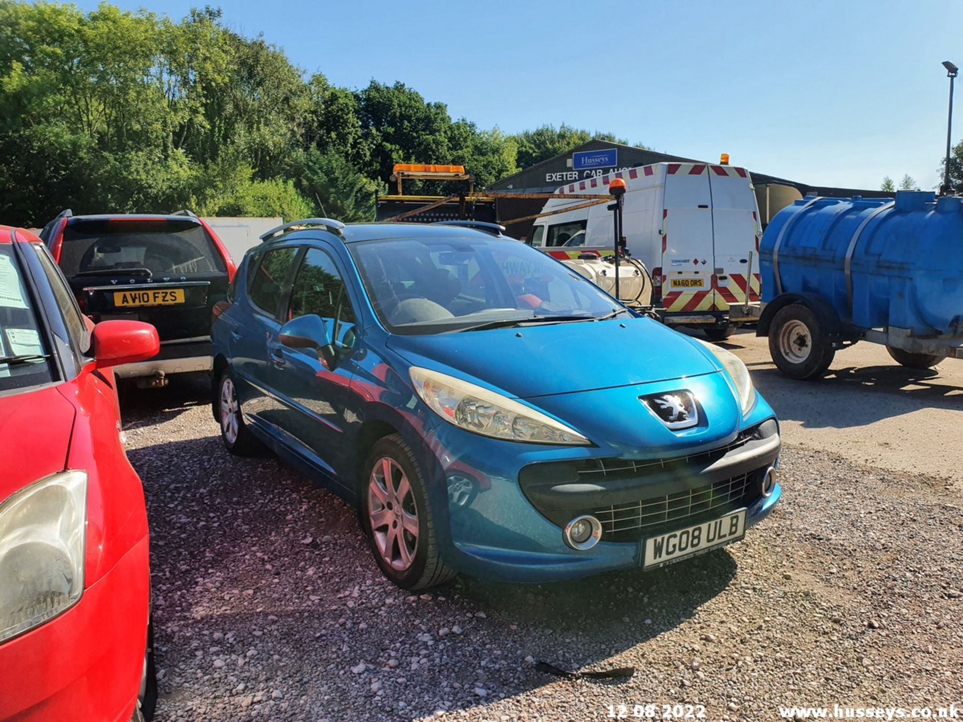 08/08 PEUGEOT 207 SPORT SW - 1598cc 5dr Estate (Blue, 91k) - Image 26 of 28