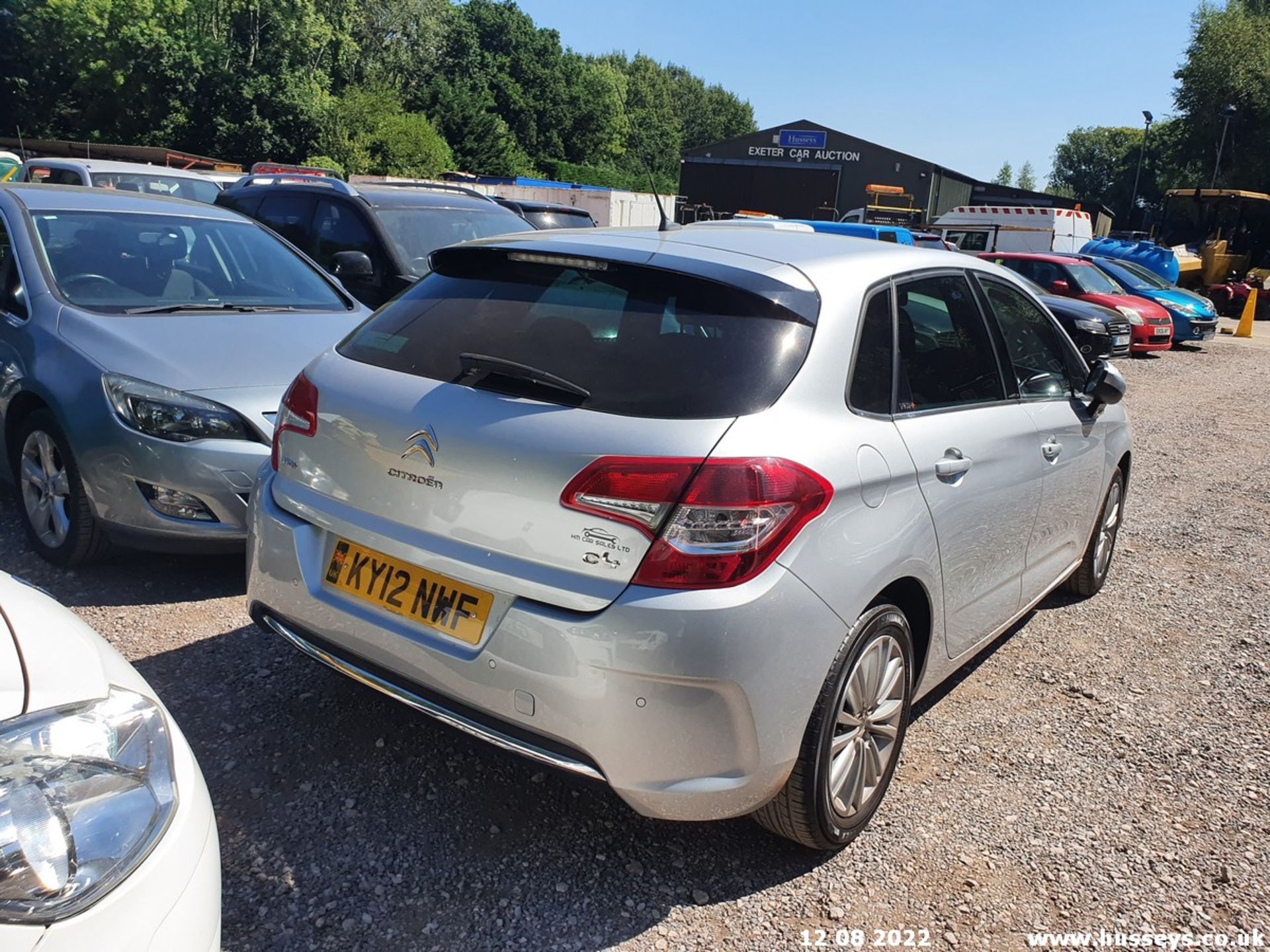 12/12 CITROEN C4 VTR+ HDI 91 - 1560cc 5dr Hatchback (Silver, 93k) - Image 12 of 27