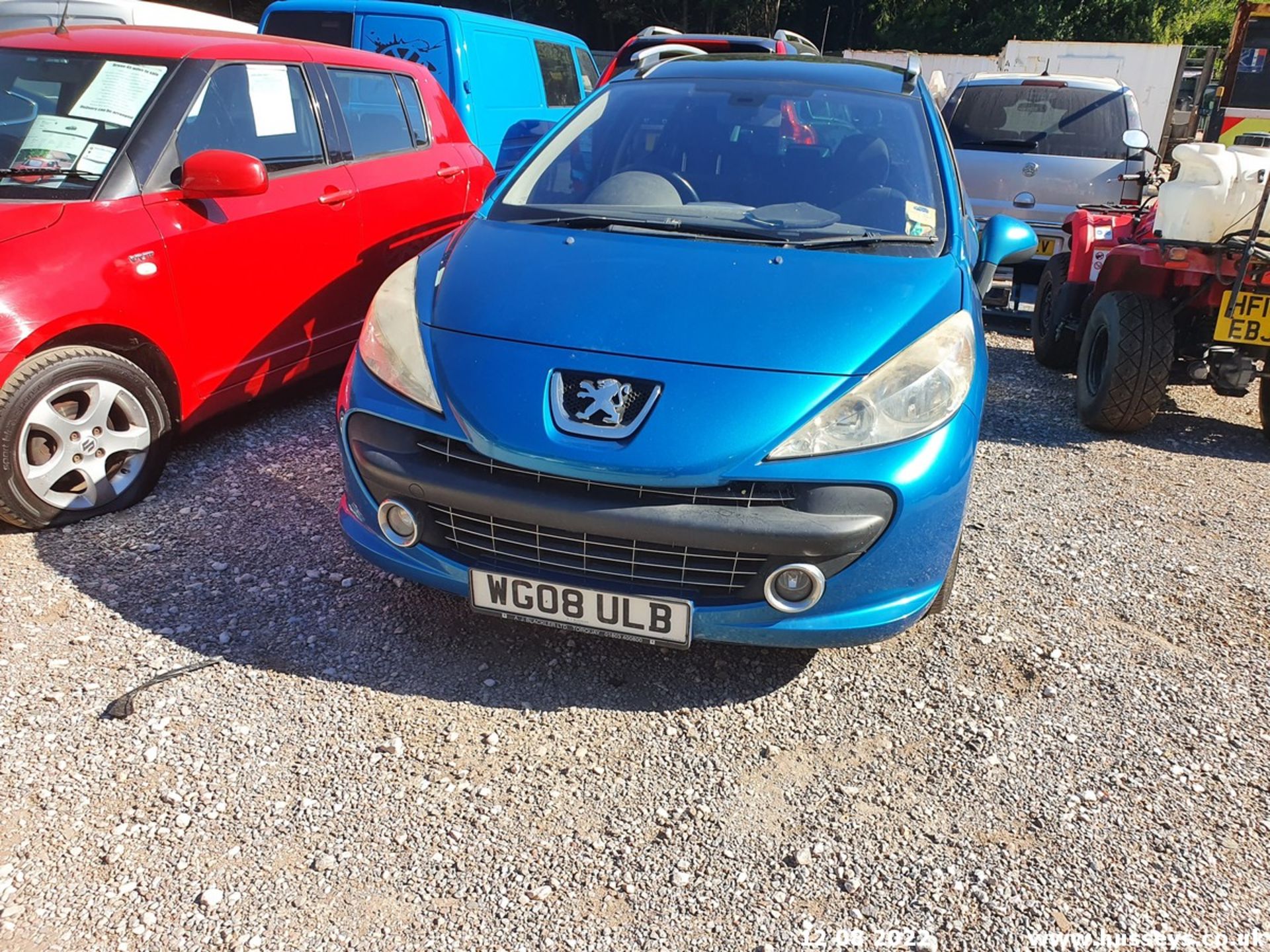 08/08 PEUGEOT 207 SPORT SW - 1598cc 5dr Estate (Blue, 91k) - Image 5 of 28