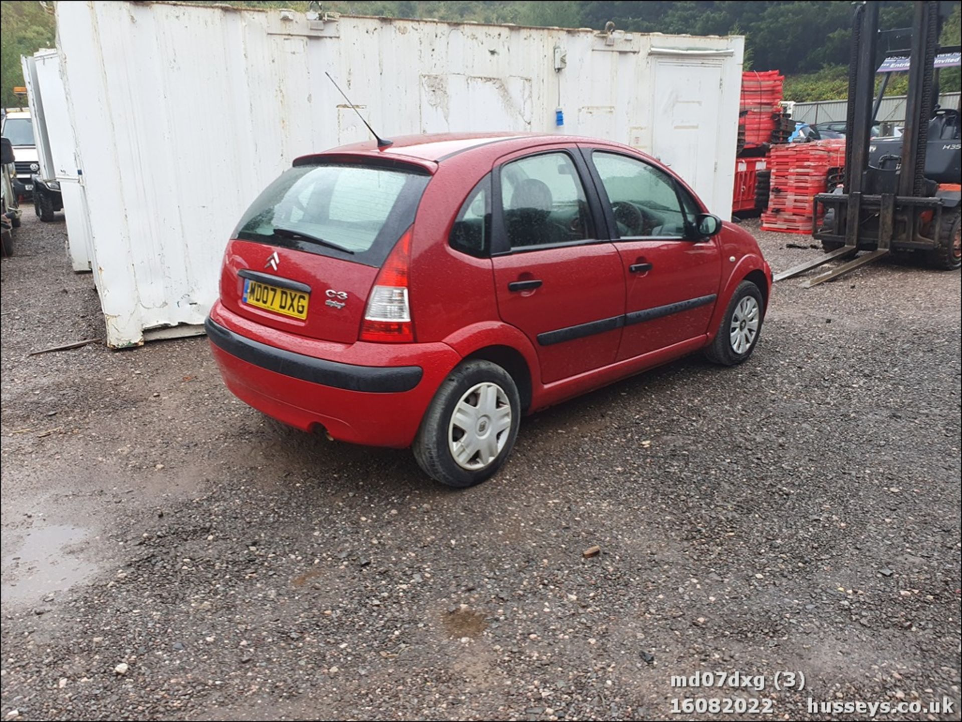 07/07 CITROEN C3 AIRPLAY+ - 1124cc 5dr Hatchback (Red, 99k) - Image 3 of 30