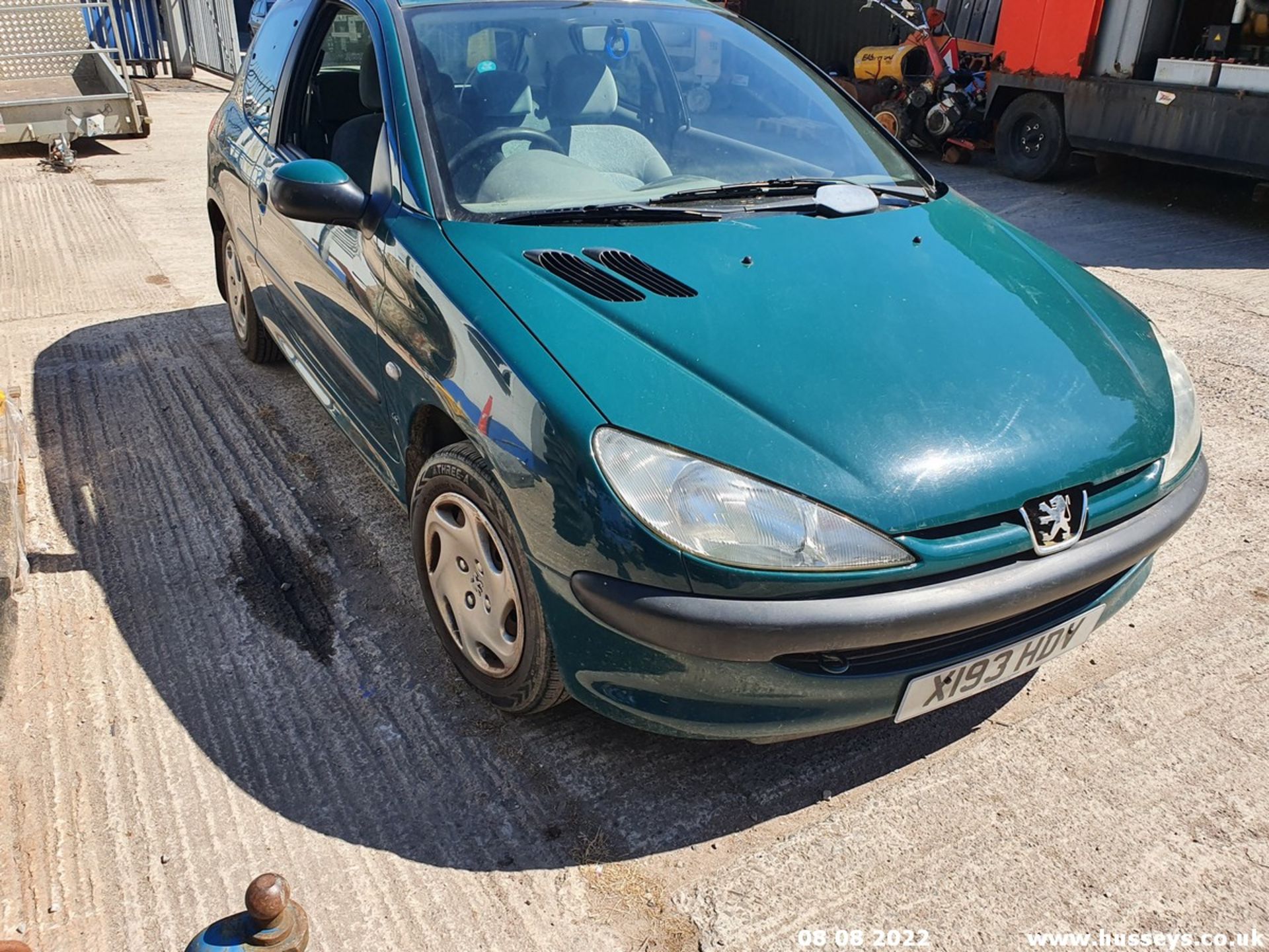 2001 PEUGEOT 206 LX AUTO - 1360cc 3dr Hatchback (Green) - Image 5 of 22