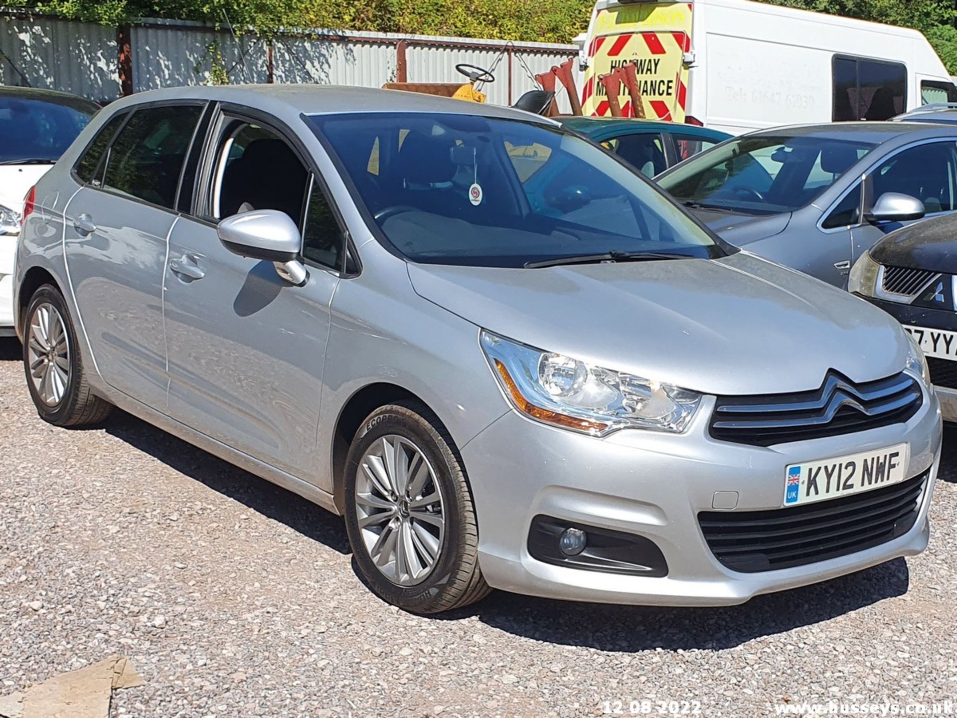 12/12 CITROEN C4 VTR+ HDI 91 - 1560cc 5dr Hatchback (Silver, 93k)